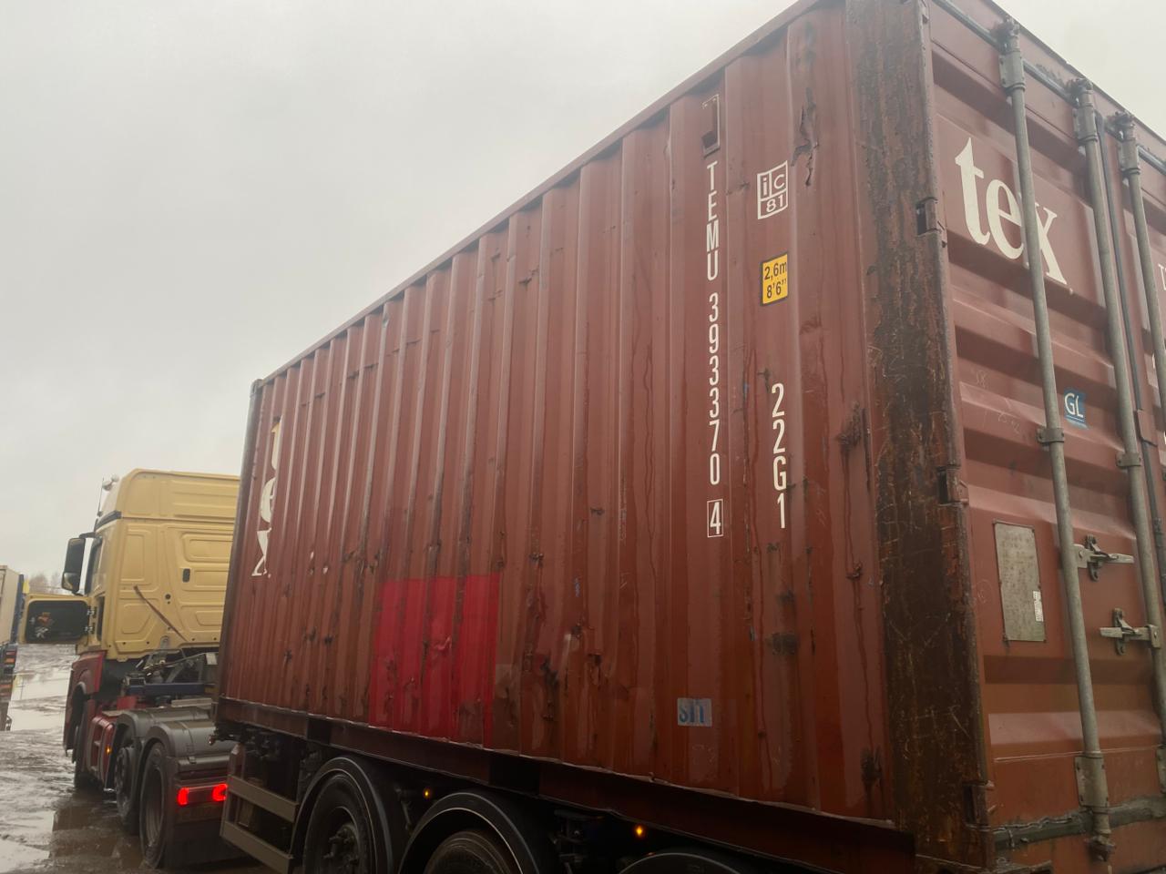 Морской контейнер TEMU3933704