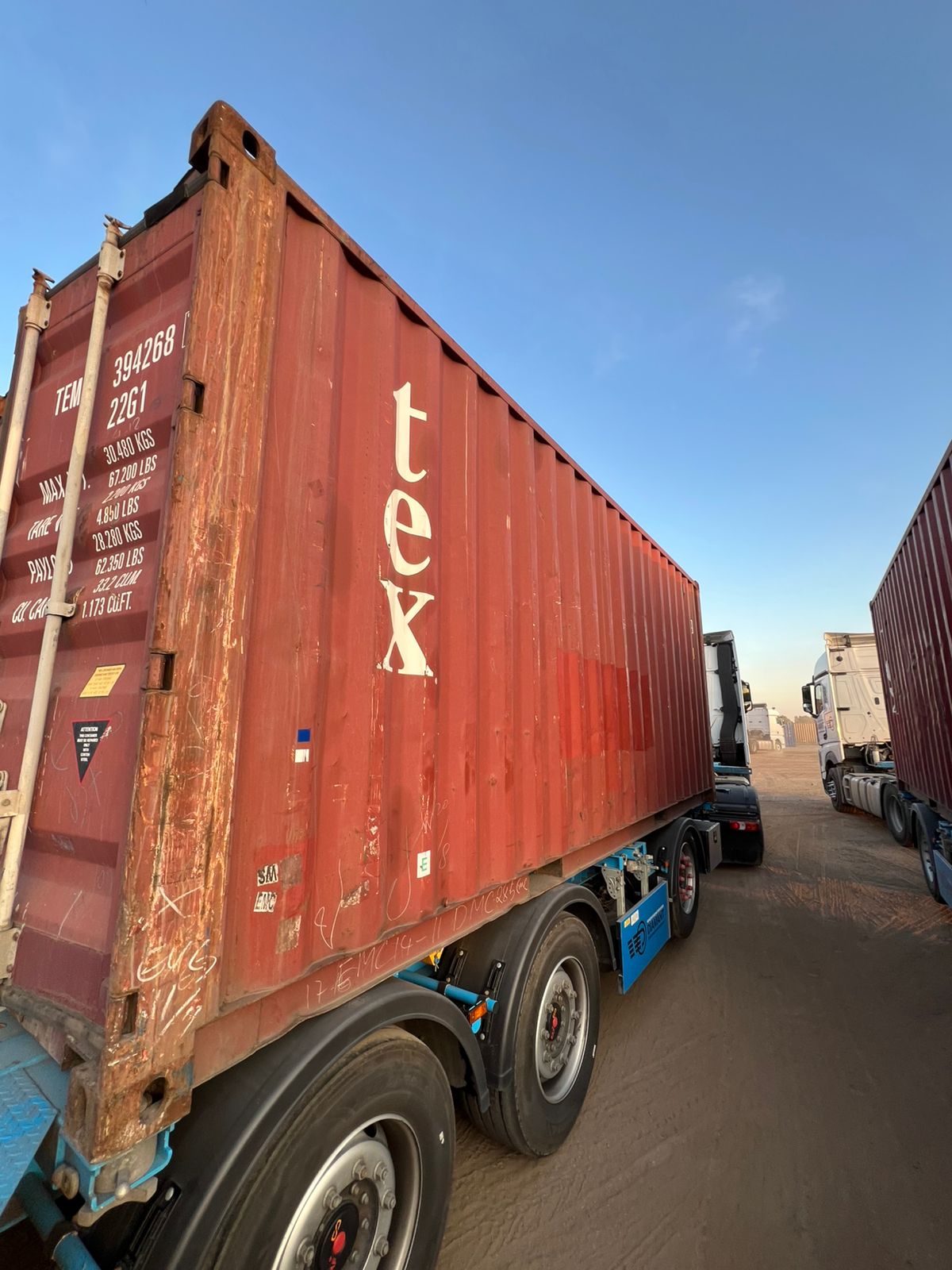 Морской контейнер TEMU3942687