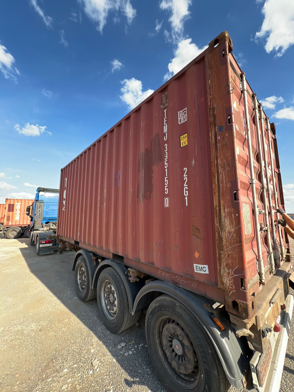 Морской контейнер TEMU3951550