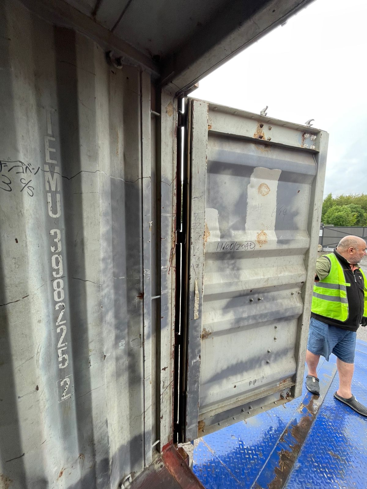 Морской контейнер TEMU3982252