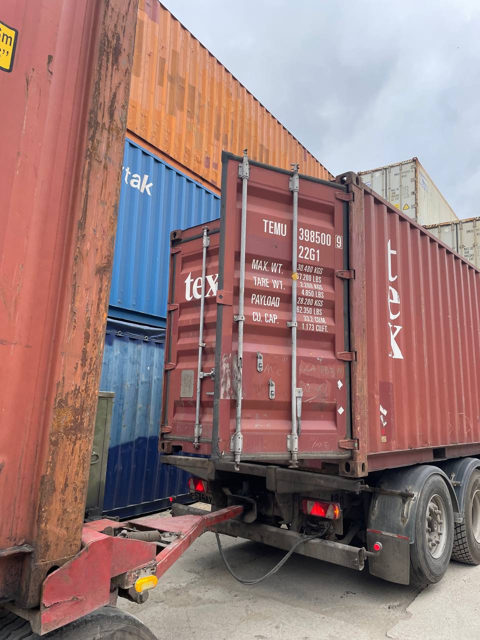 Морской контейнер TEMU3985009