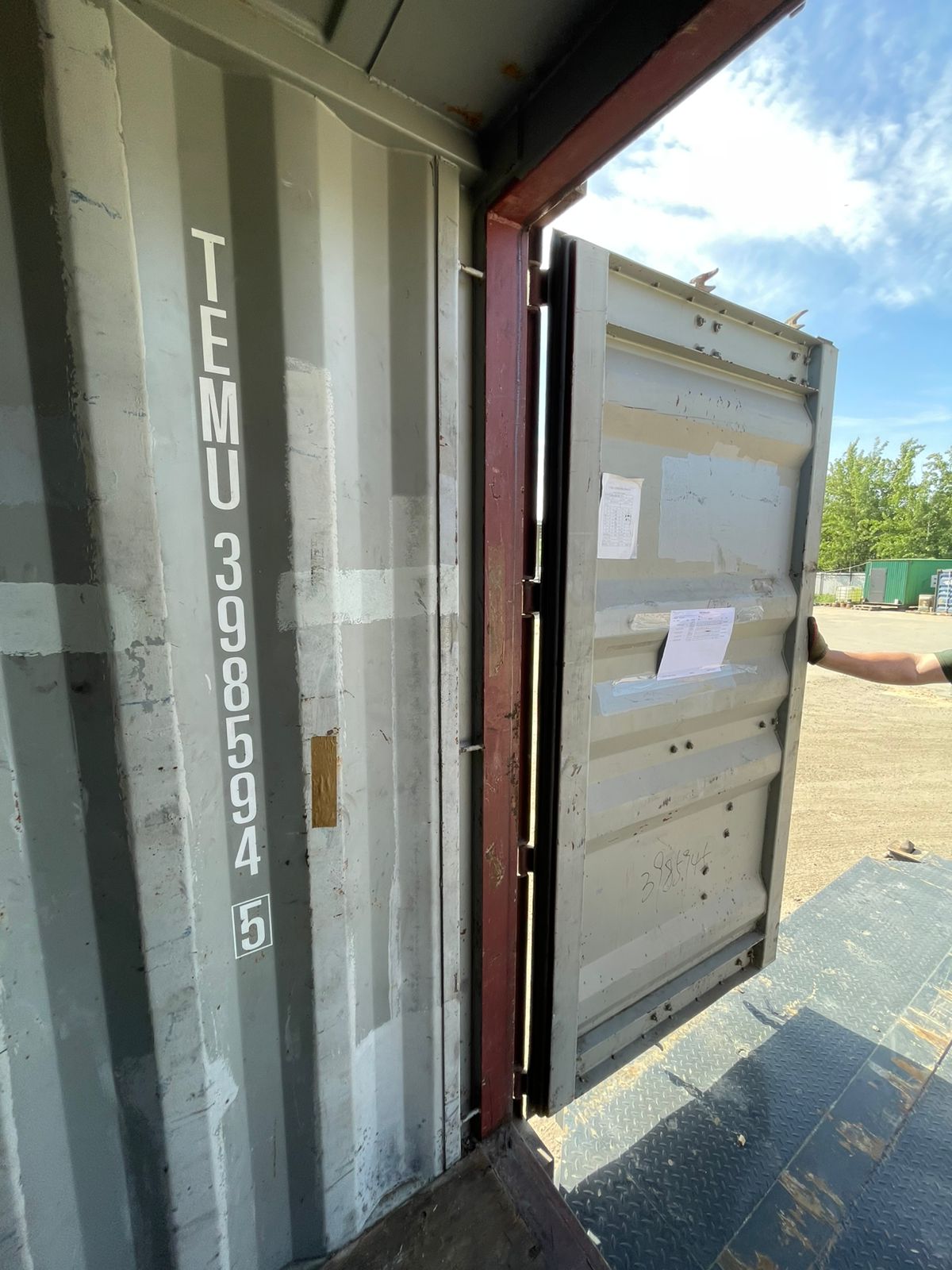 Морской контейнер TEMU3985945