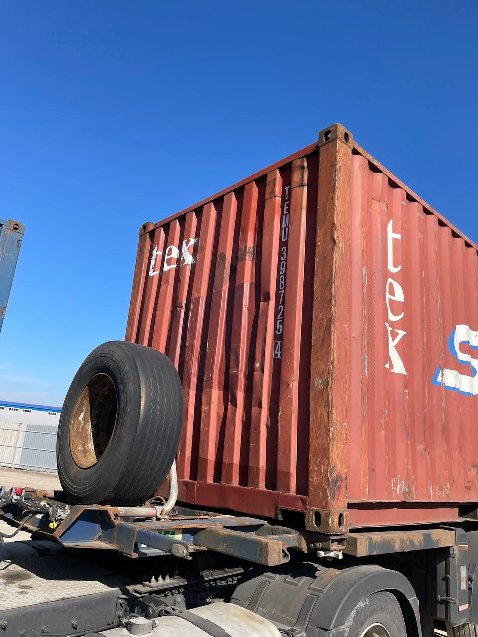 Морской контейнер TEMU3987254