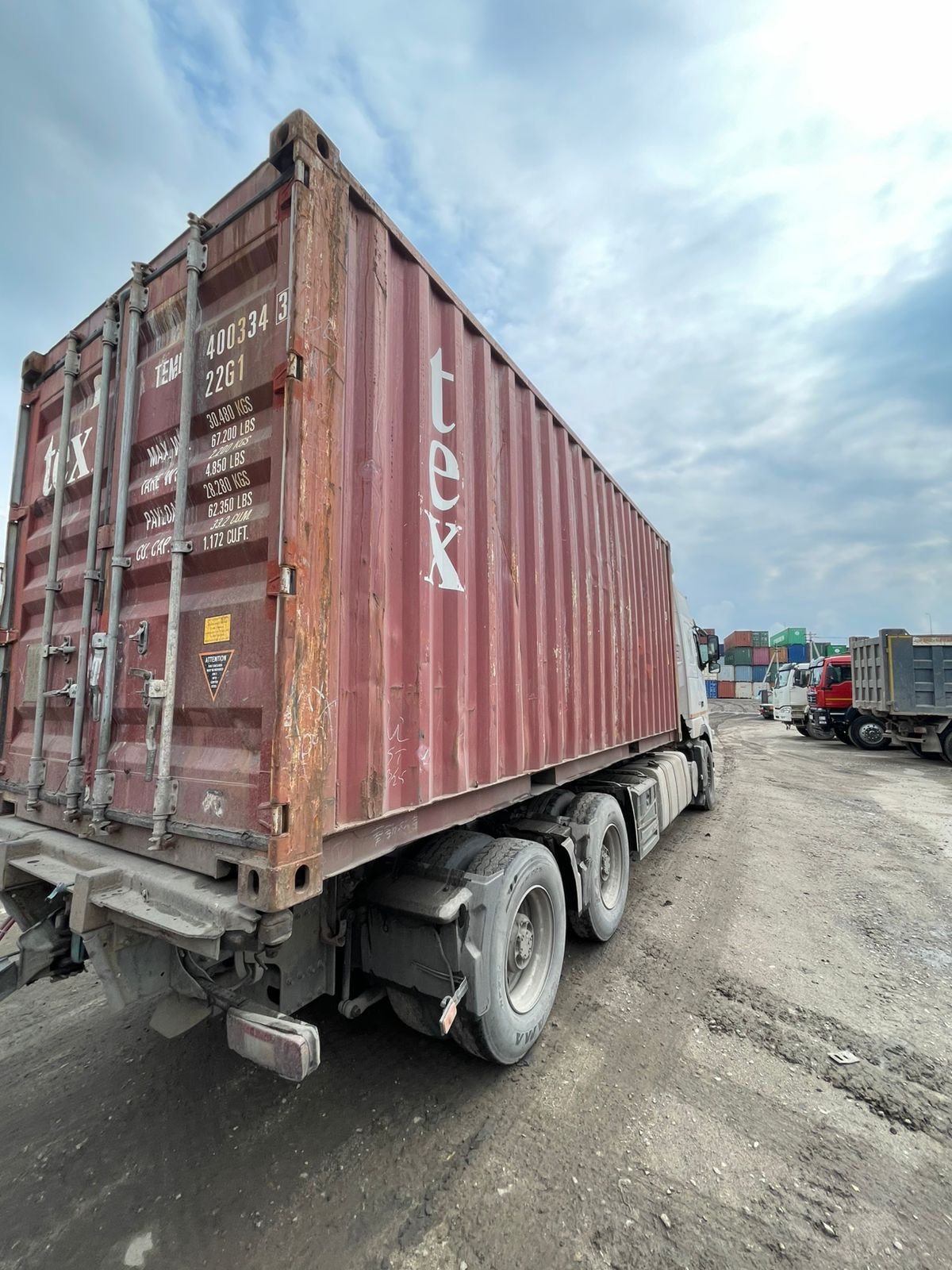 Морской контейнер TEMU4003343