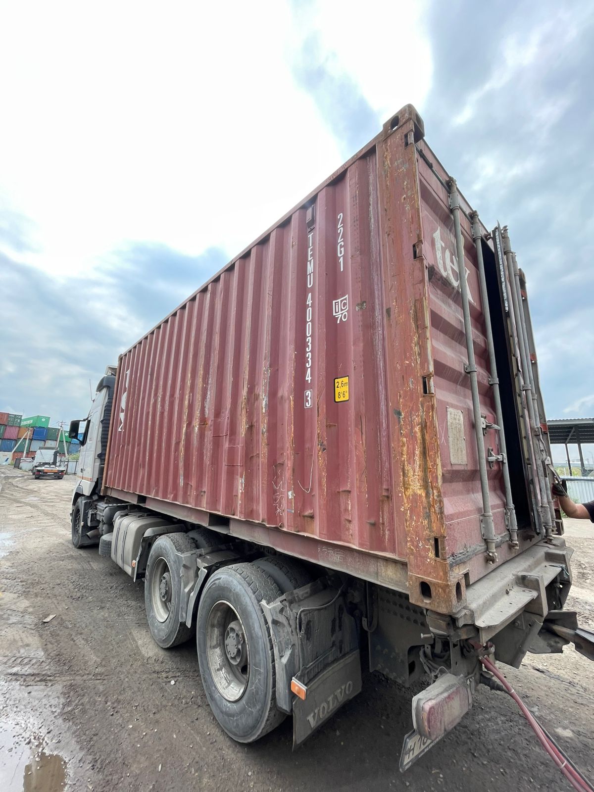 Морской контейнер TEMU4003343