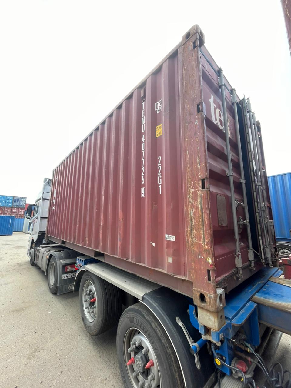 Морской контейнер TEMU4077259