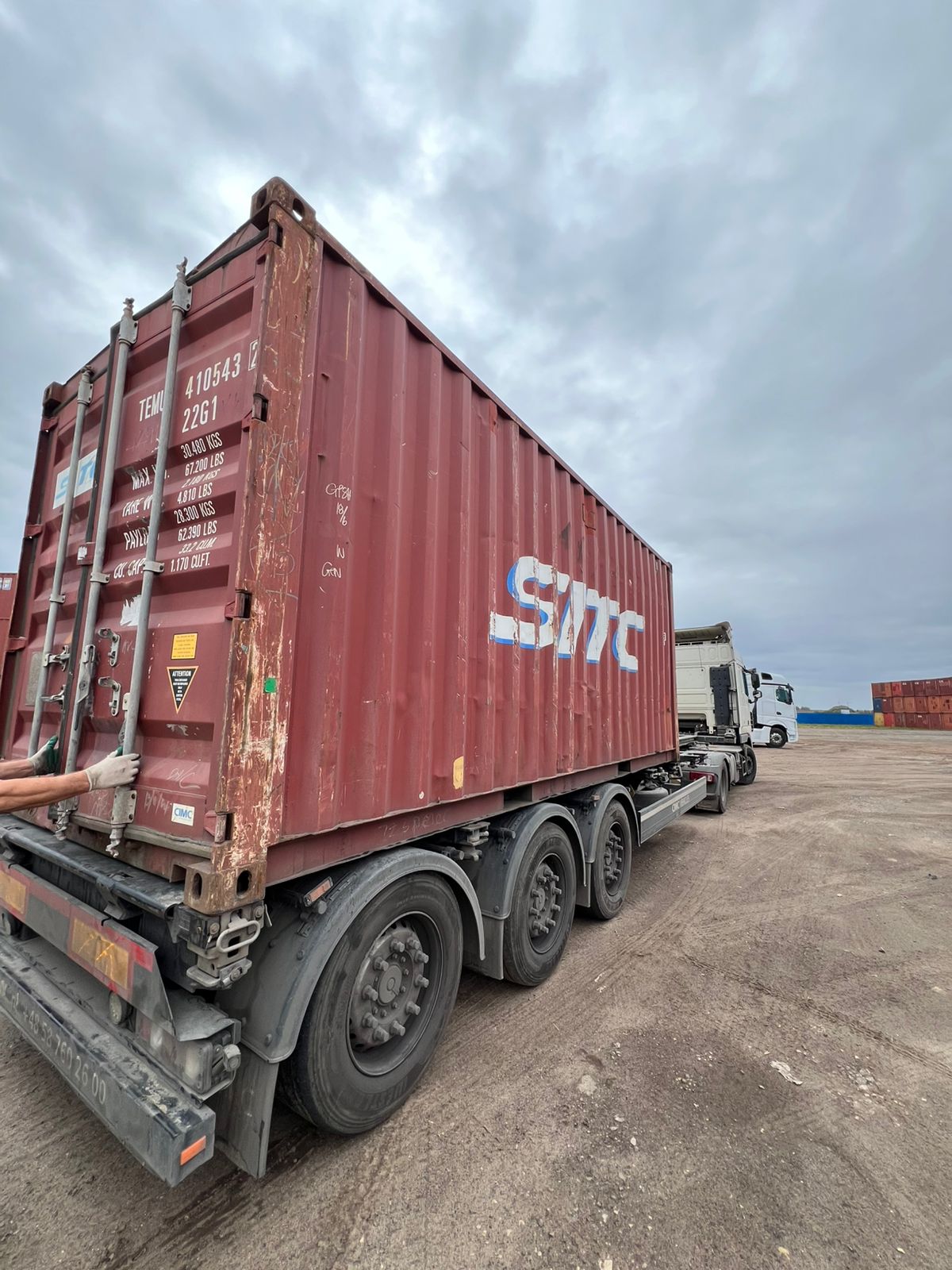 Морской контейнер TEMU4105432