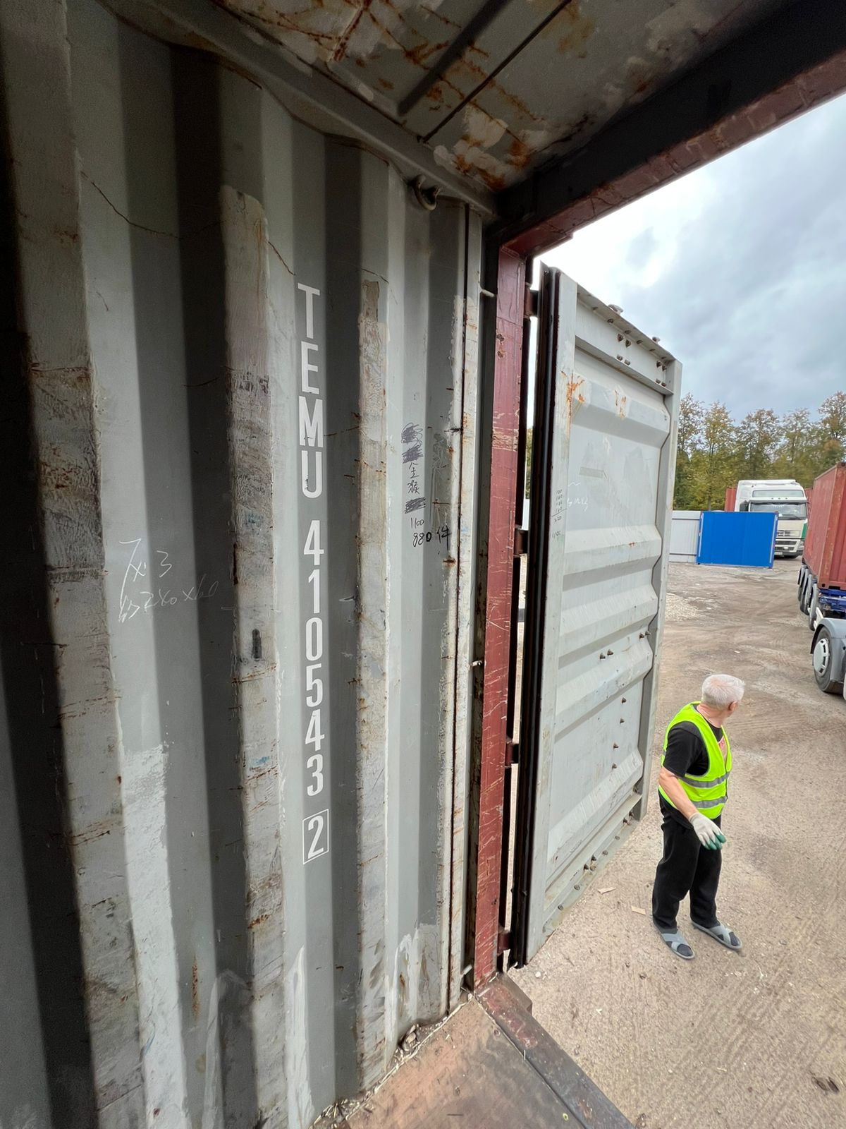 Морской контейнер TEMU4105432