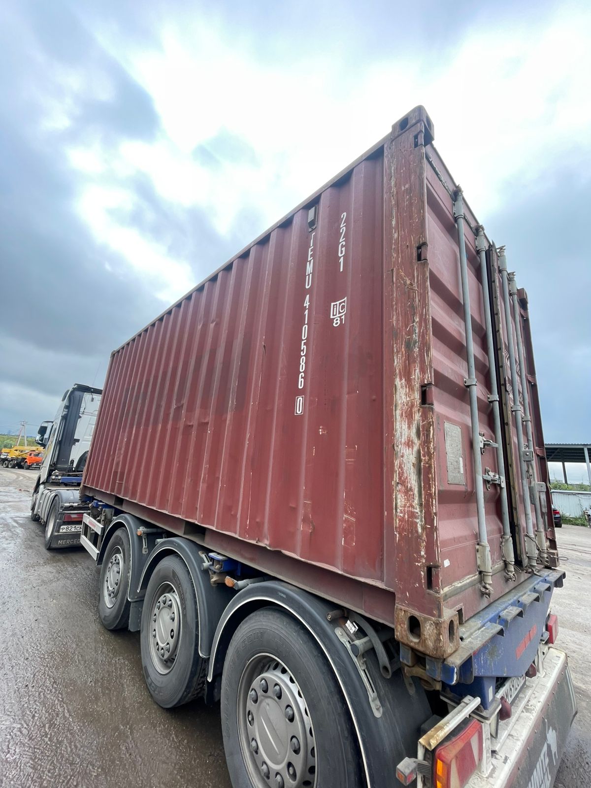 Морской контейнер TEMU4105860