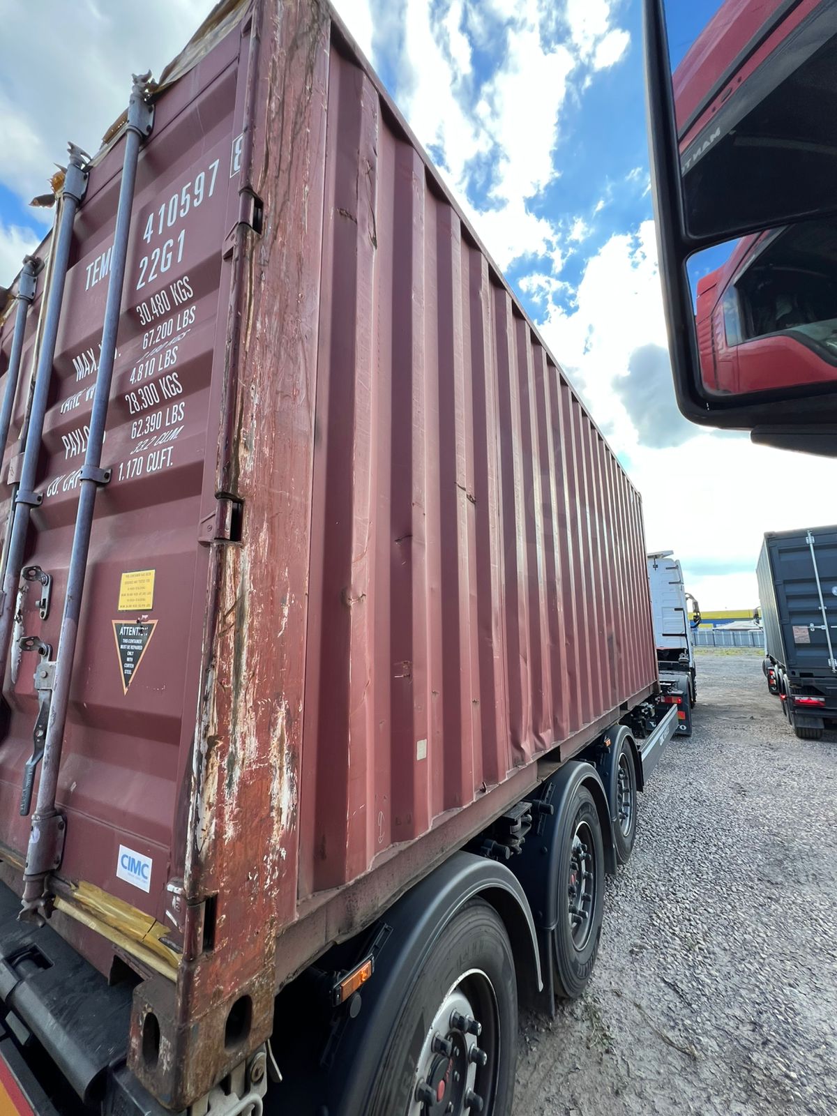 Морской контейнер TEMU4105978