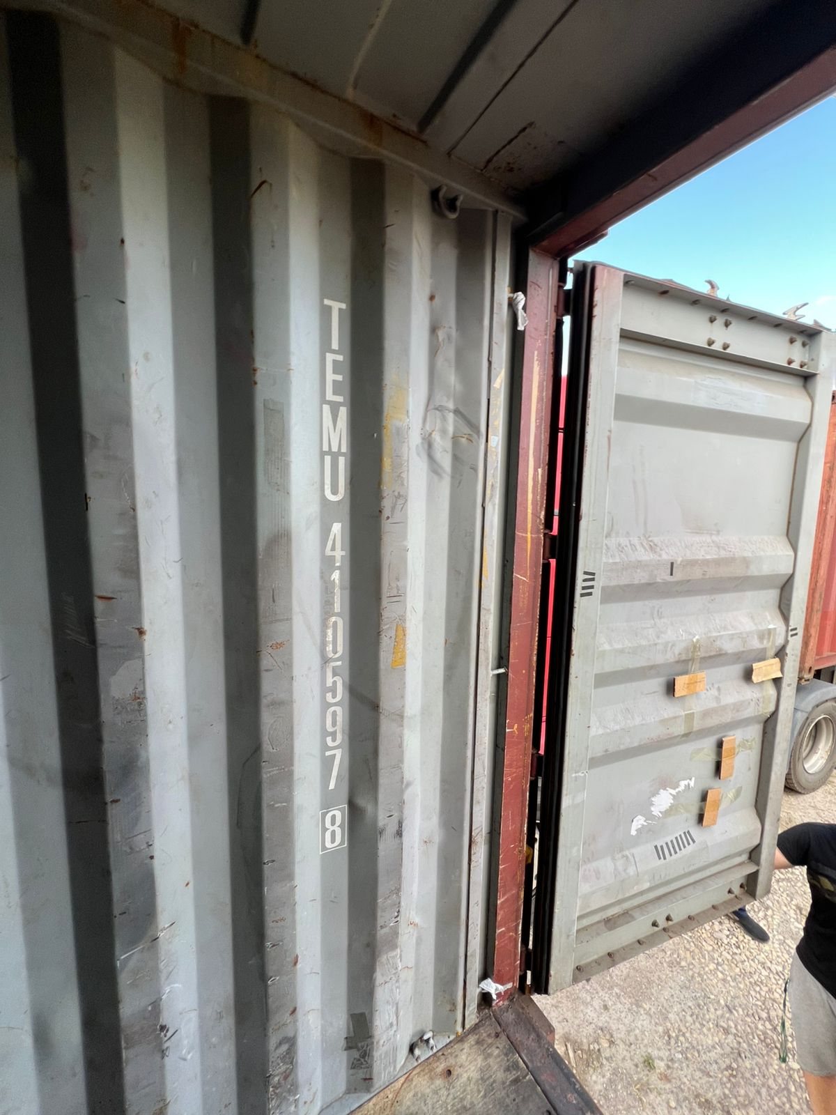 Морской контейнер TEMU4105978