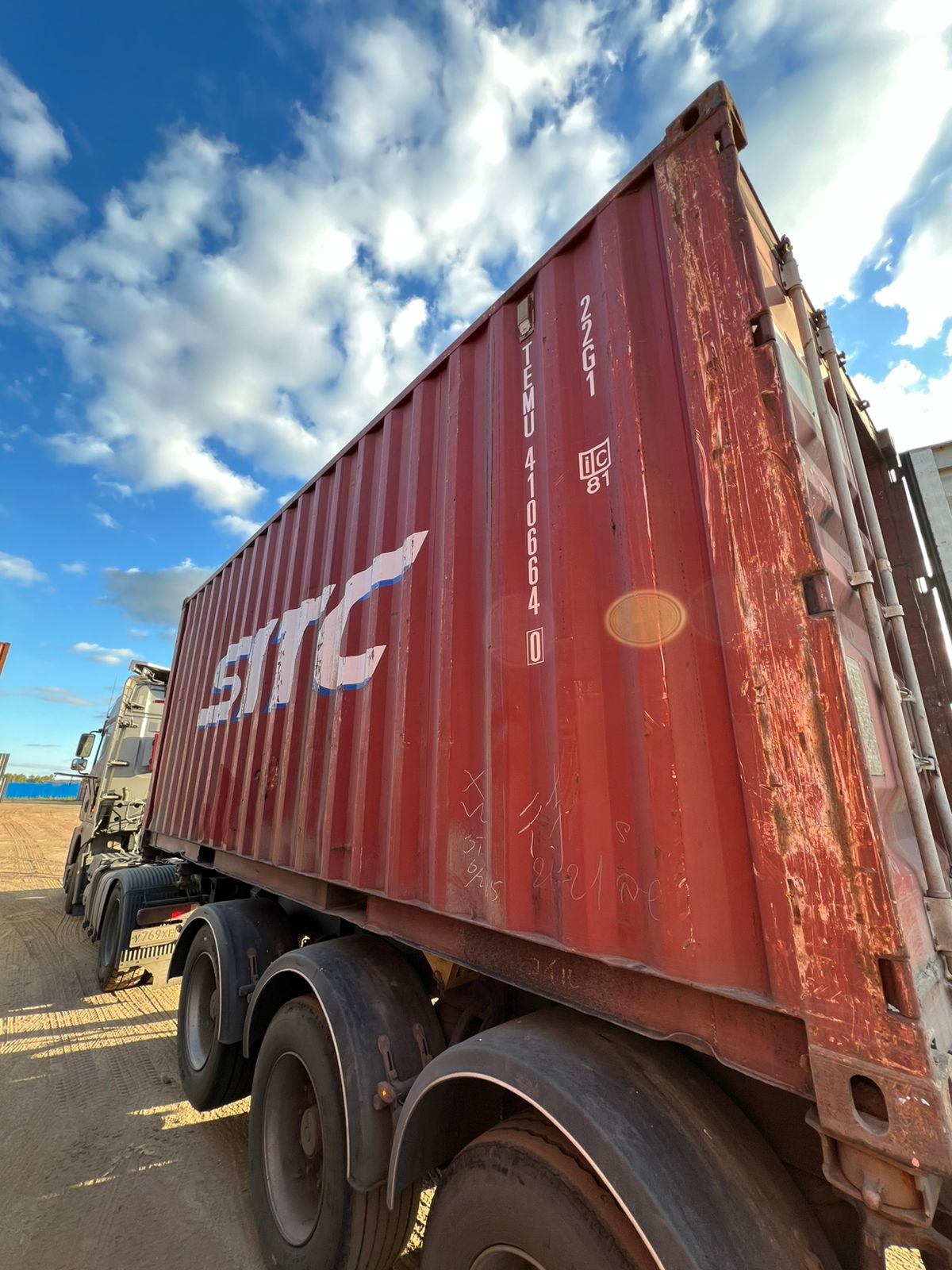 Морской контейнер TEMU4106640