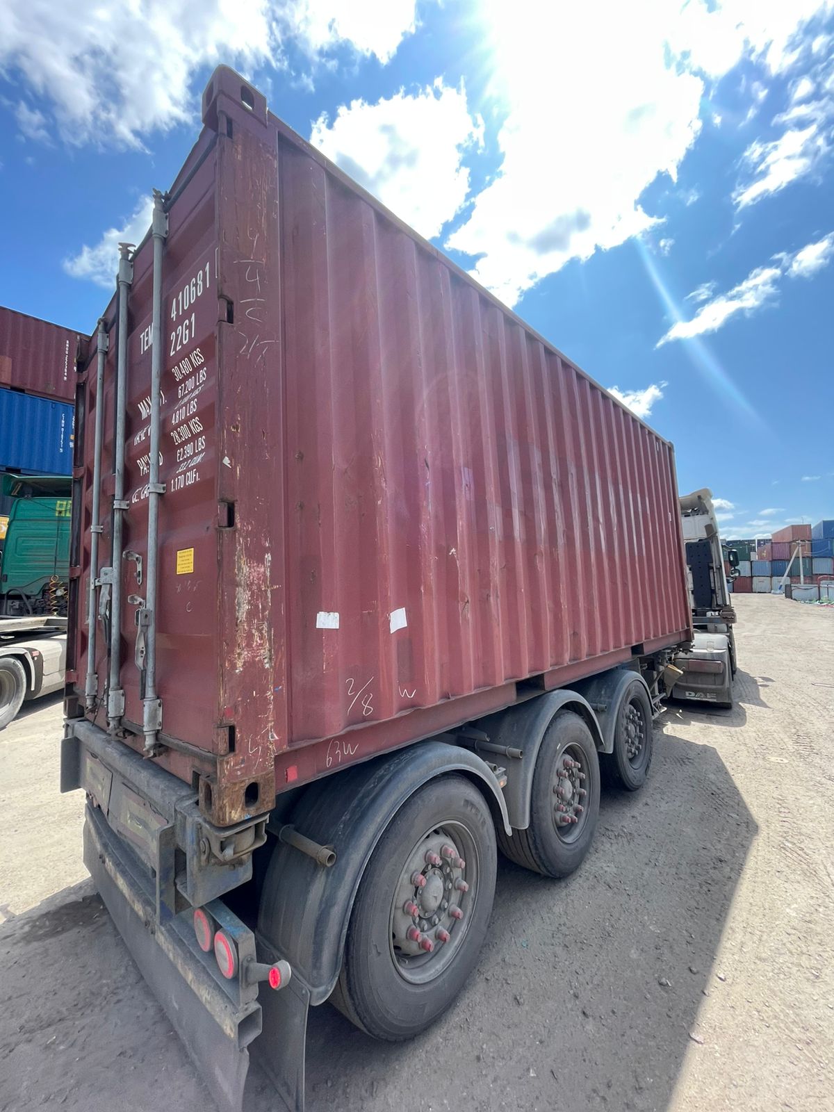 Морской контейнер TEMU4106819