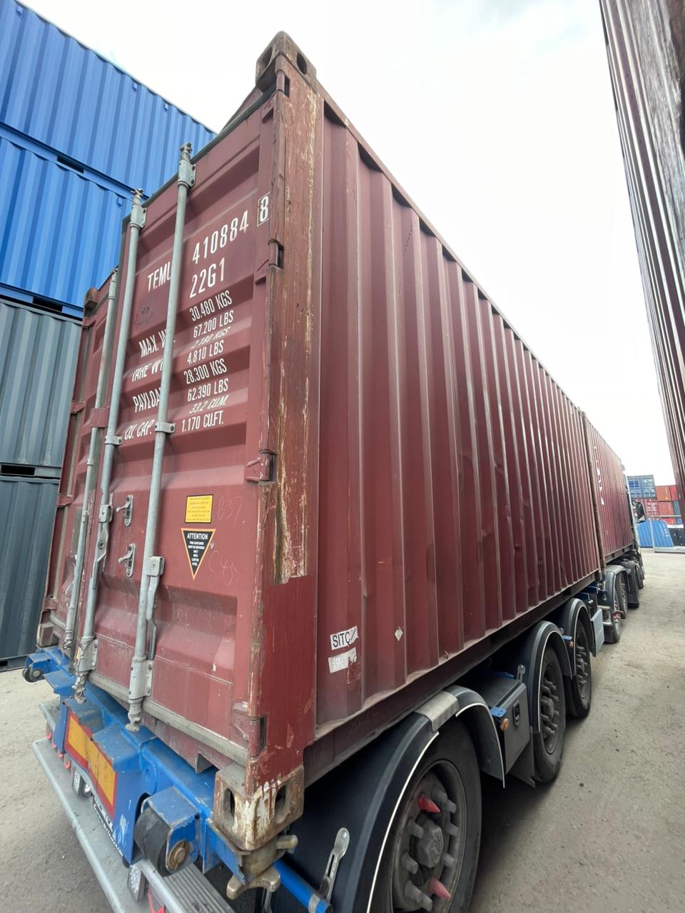 Морской контейнер TEMU4108848