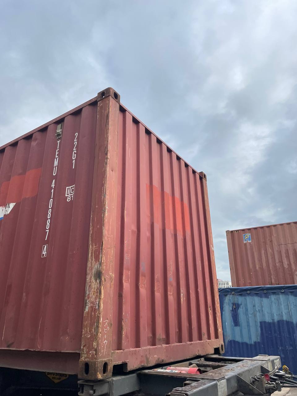 Морской контейнер TEMU4108874