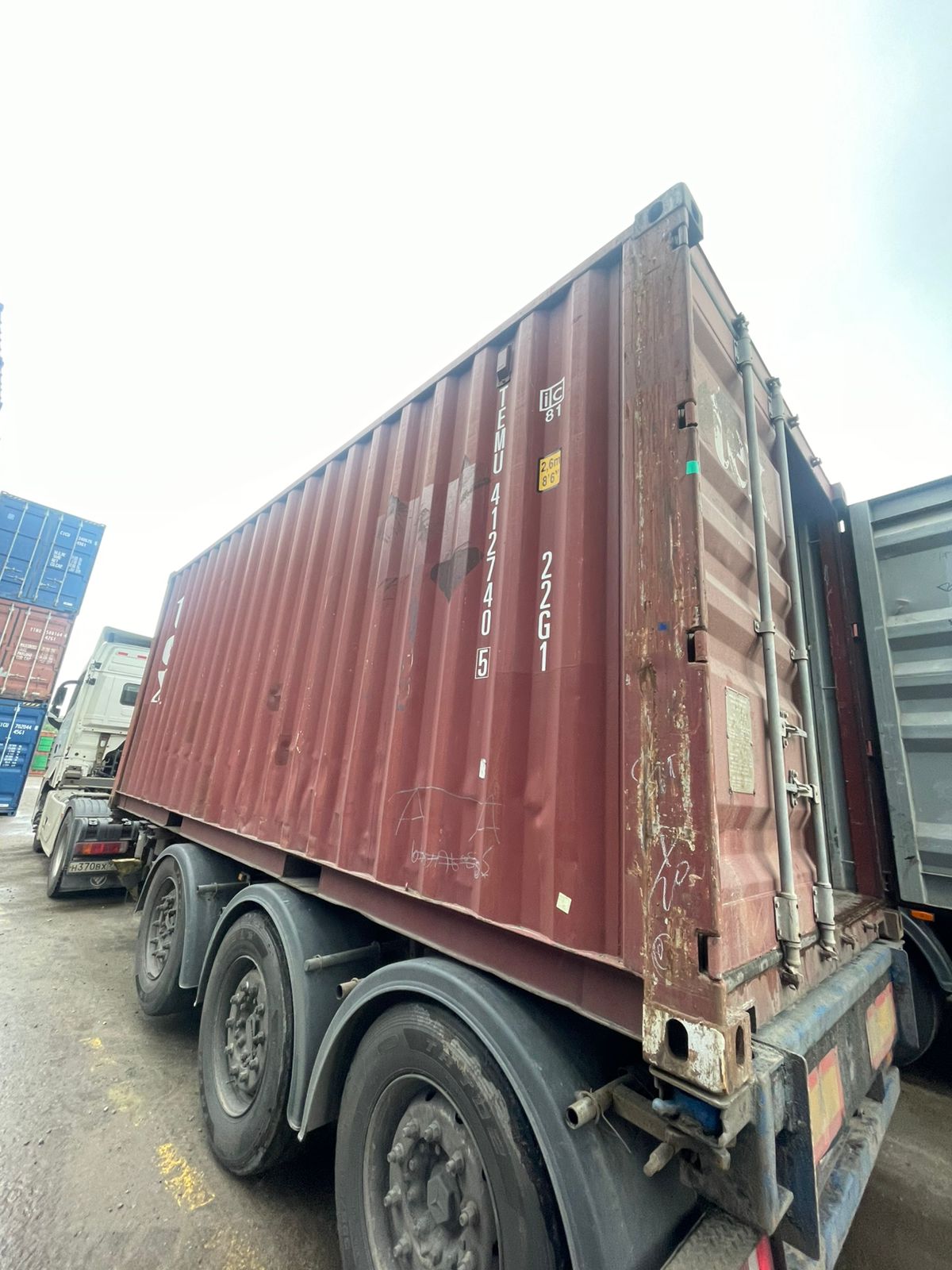 Морской контейнер TEMU4127405