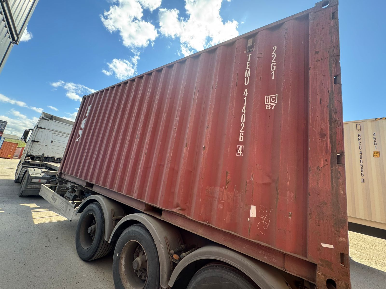 Морской контейнер TEMU4140264