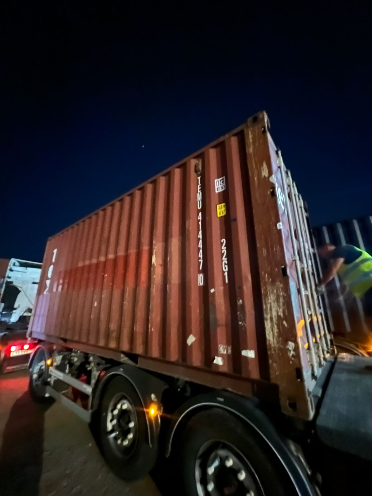 Морской контейнер TEMU4144470