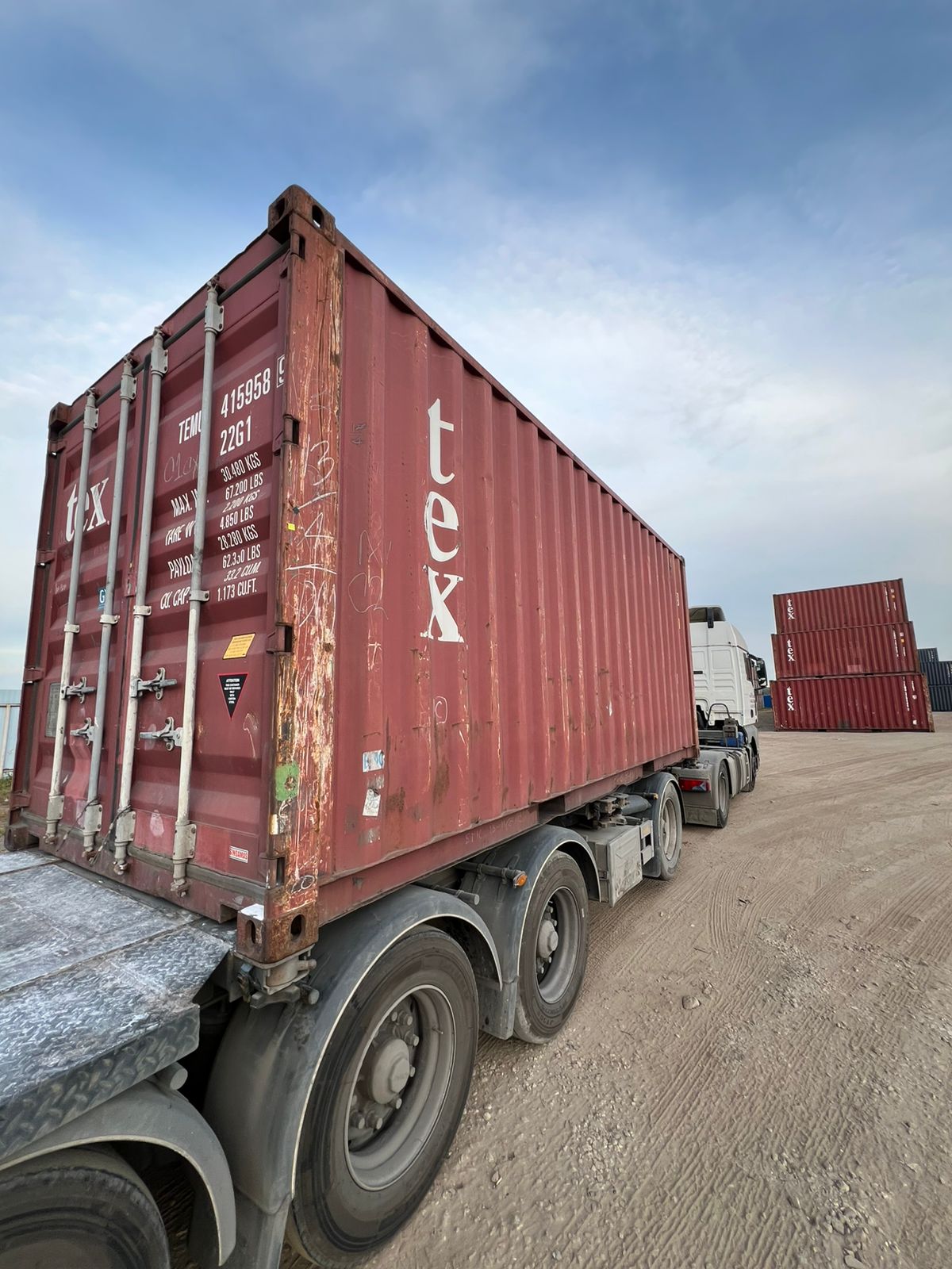 Морской контейнер TEMU4159589