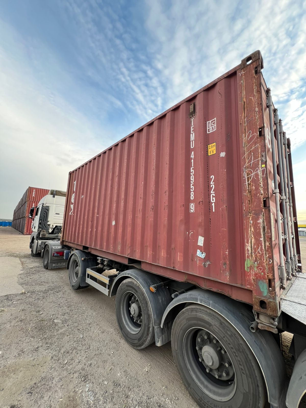 Морской контейнер TEMU4159589