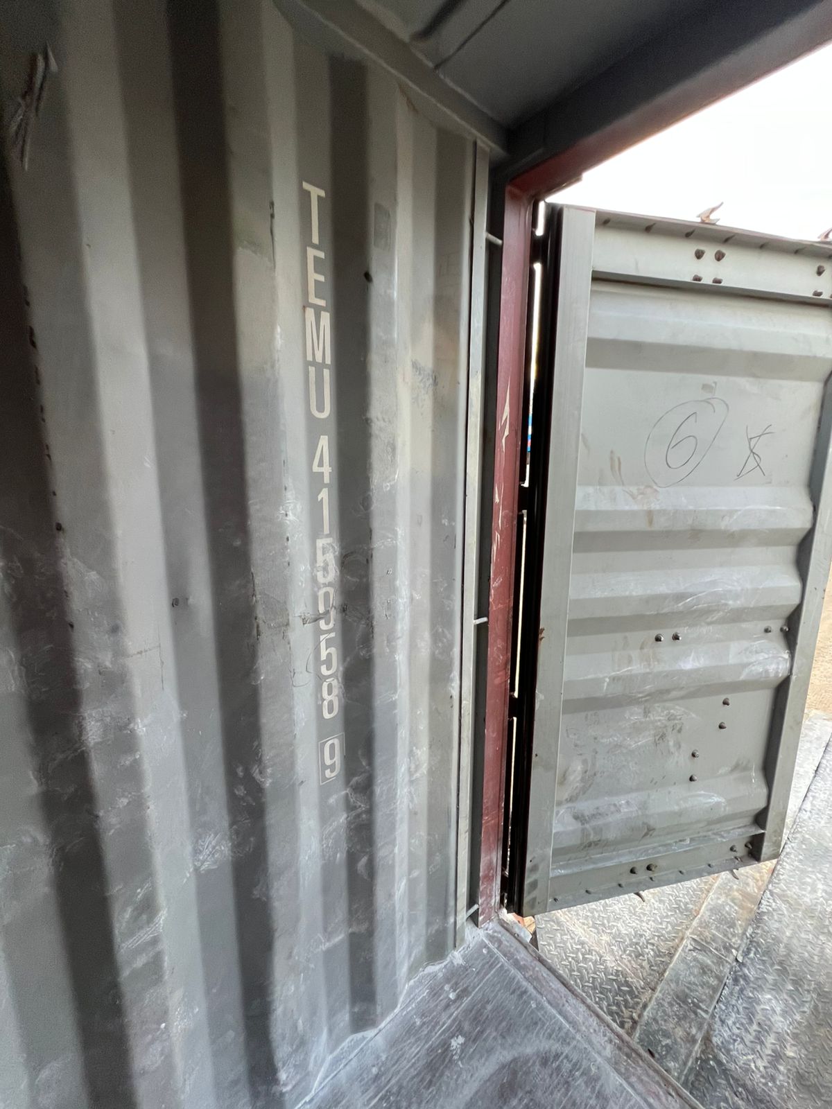 Морской контейнер TEMU4159589