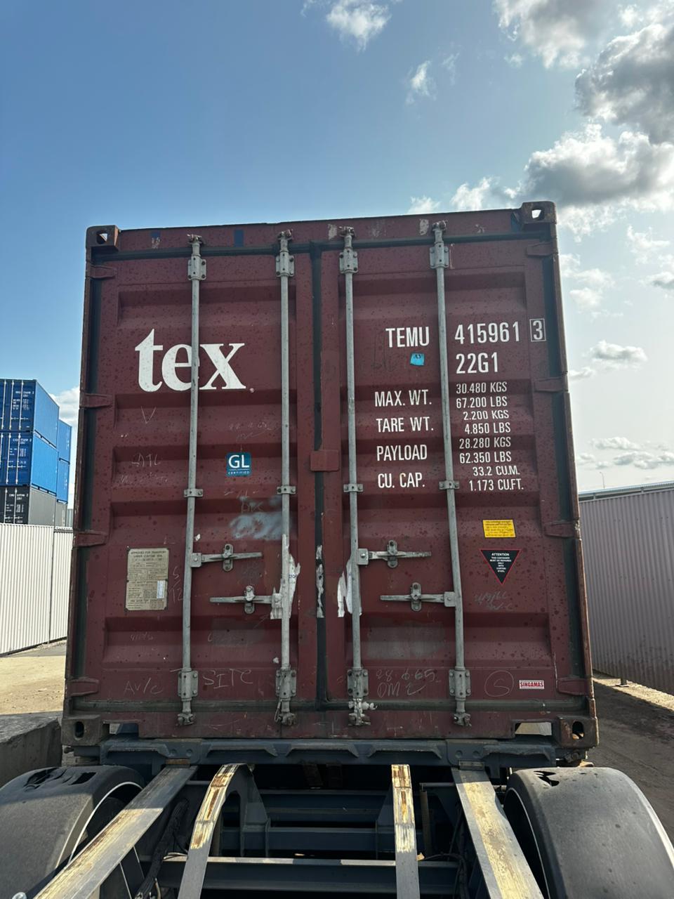 Морской контейнер TEMU4159613