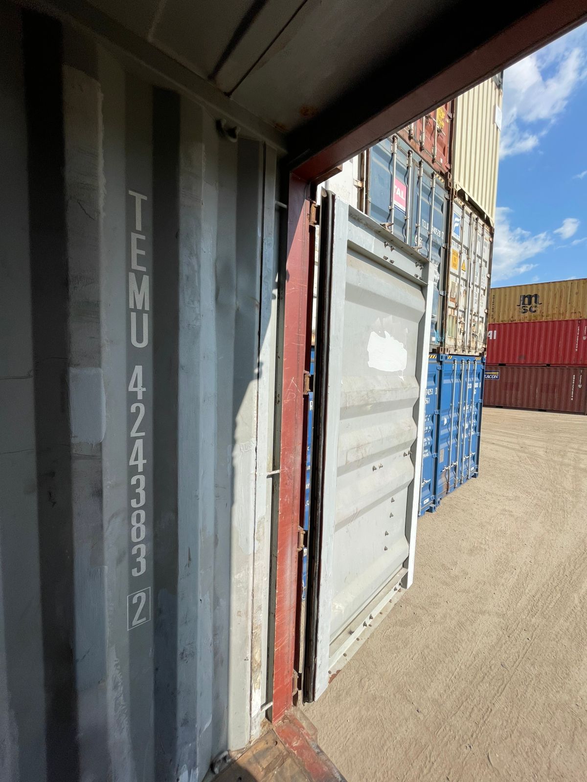 Морской контейнер TEMU4243832