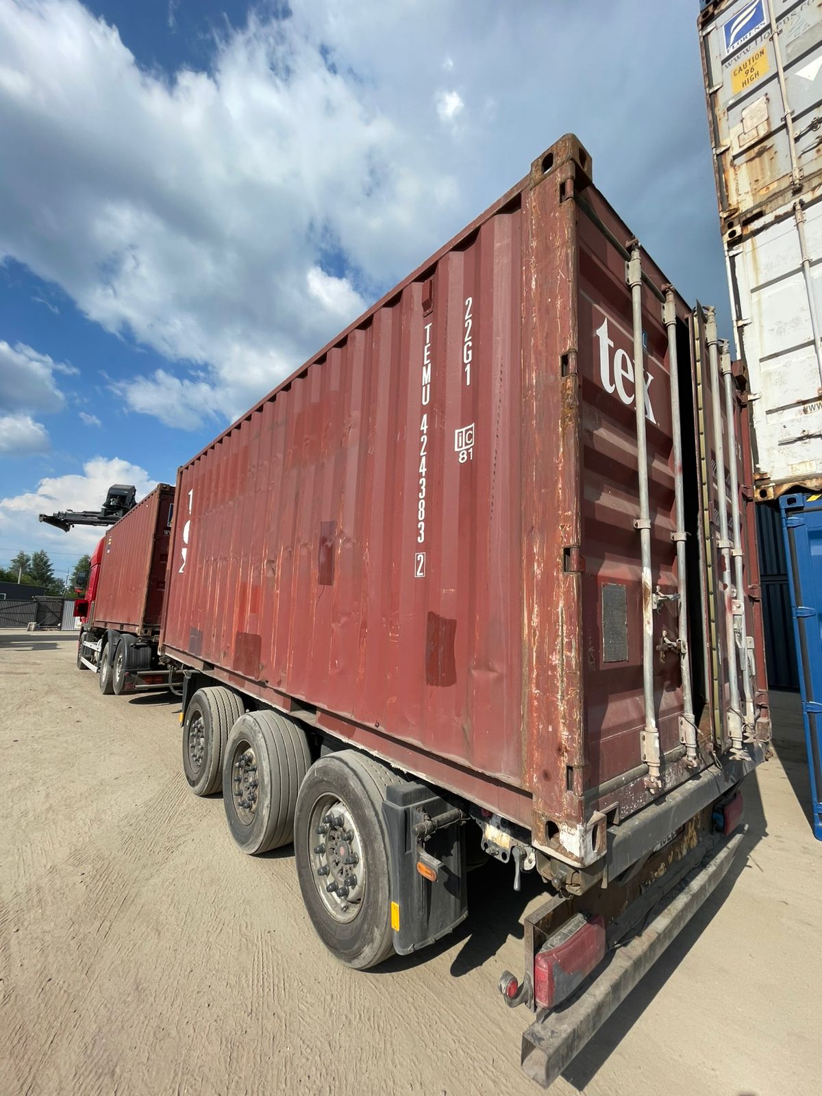 Морской контейнер TEMU4243832