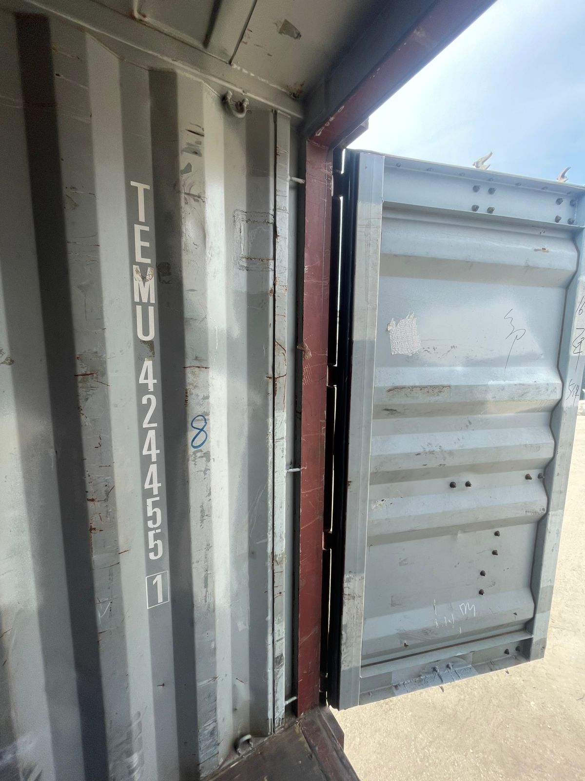 Морской контейнер TEMU4244551