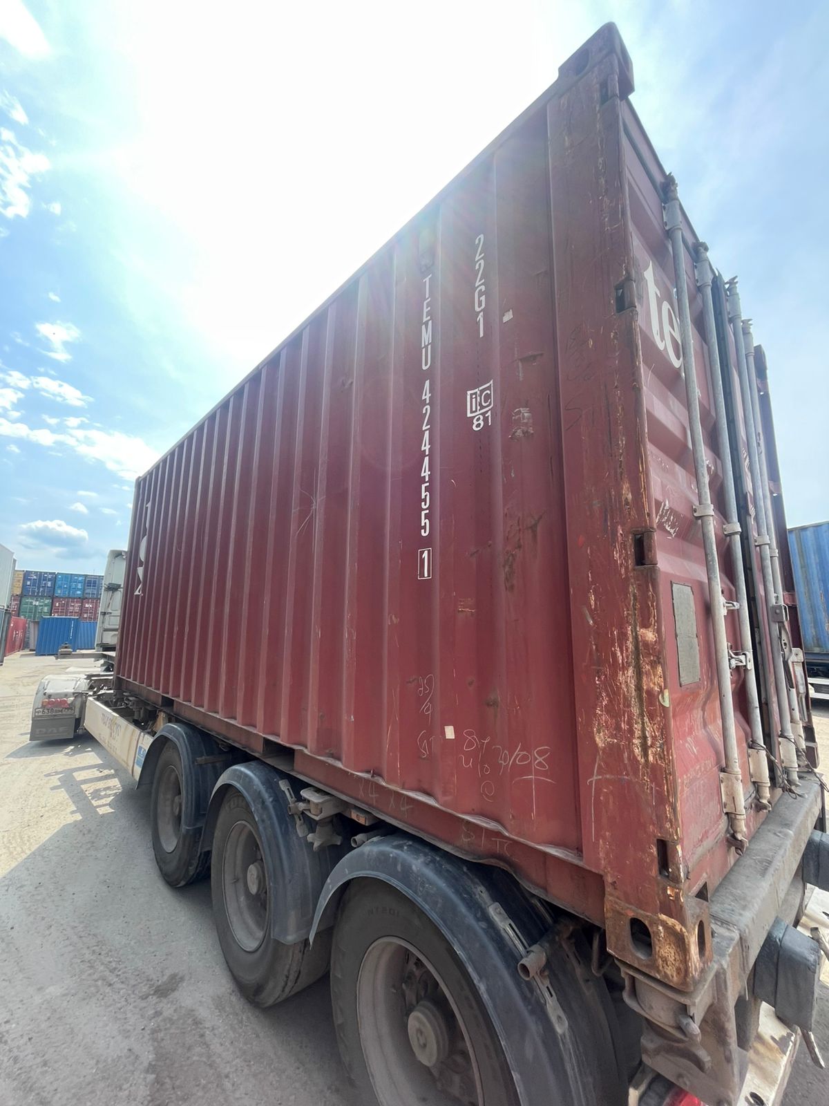 Морской контейнер TEMU4244551