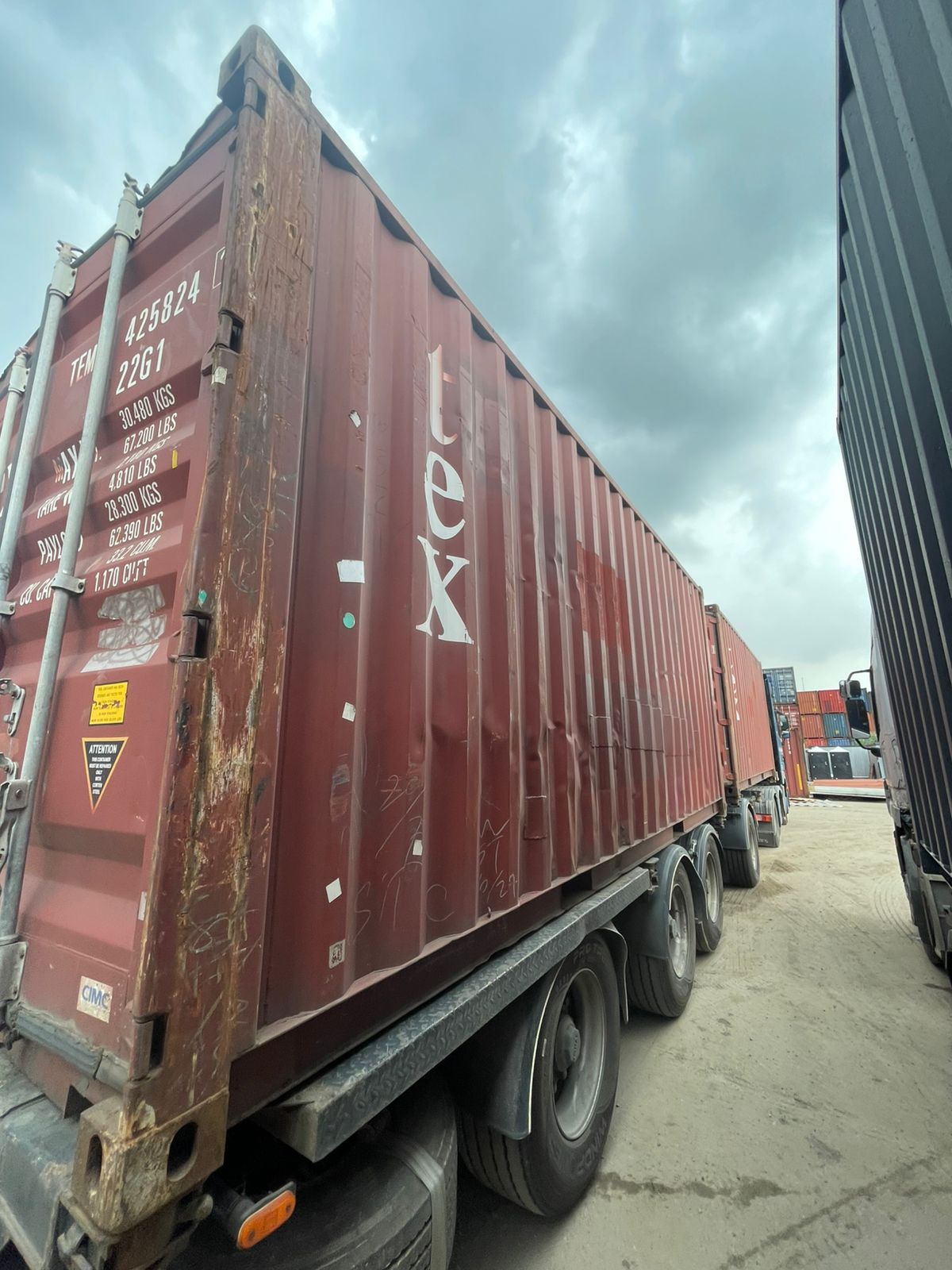 Морской контейнер TEMU4258241