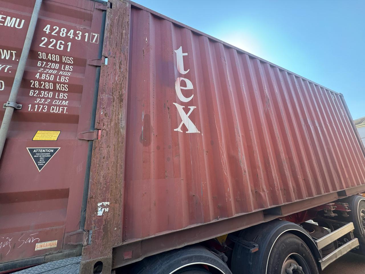 Морской контейнер TEMU4284317