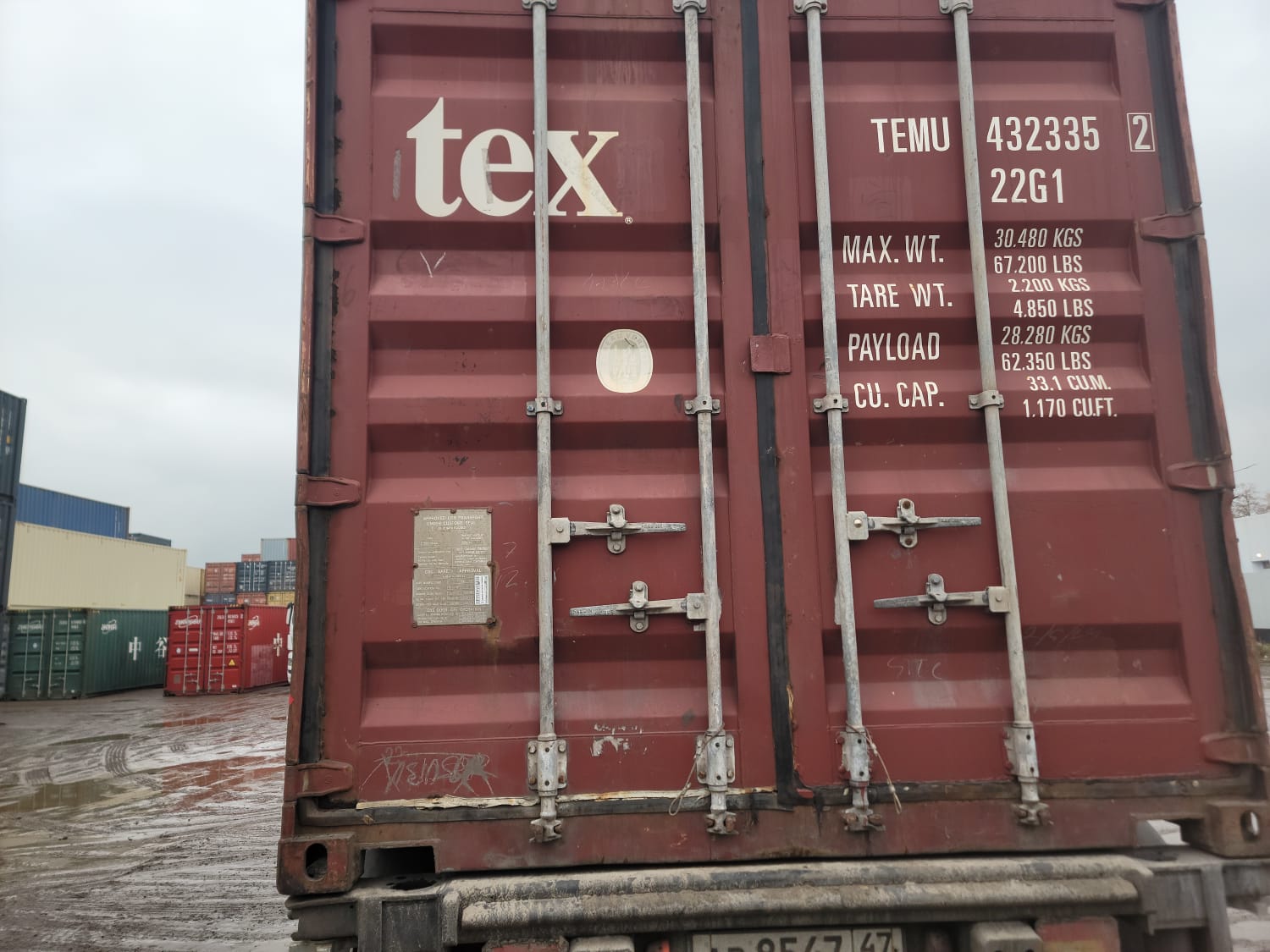 Морской контейнер TEMU4323352