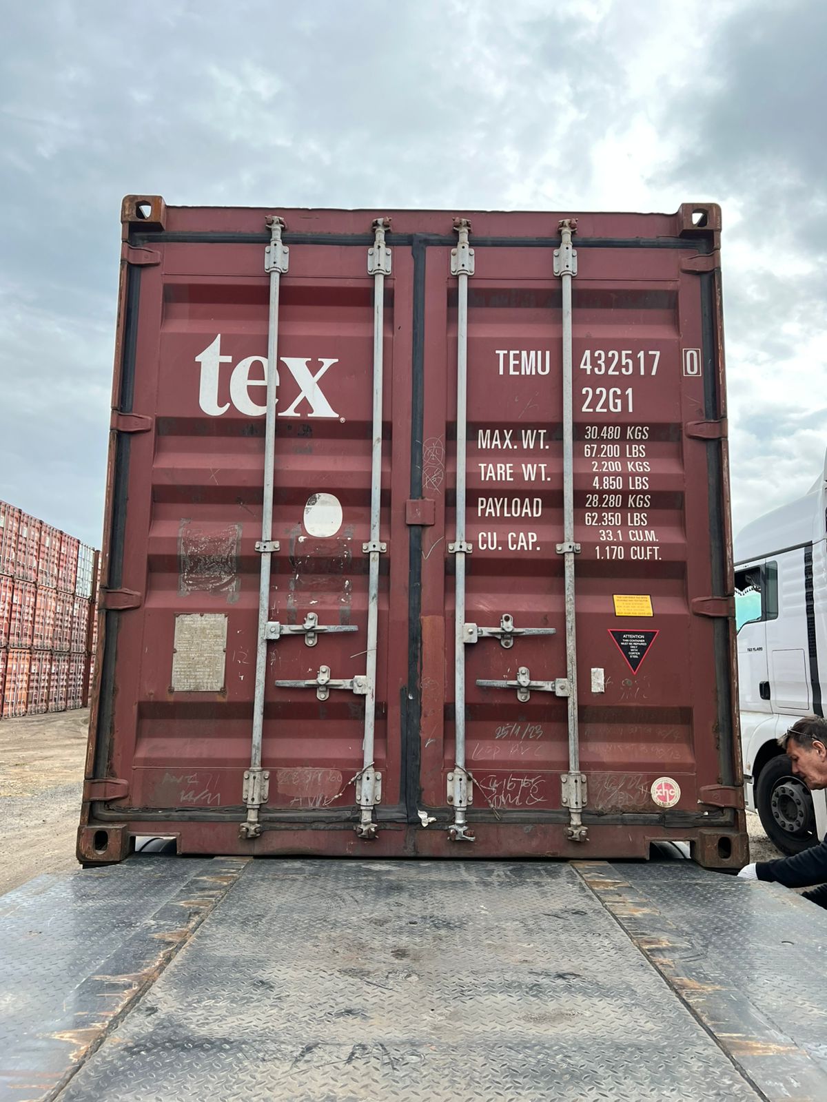 Морской контейнер TEMU4325170