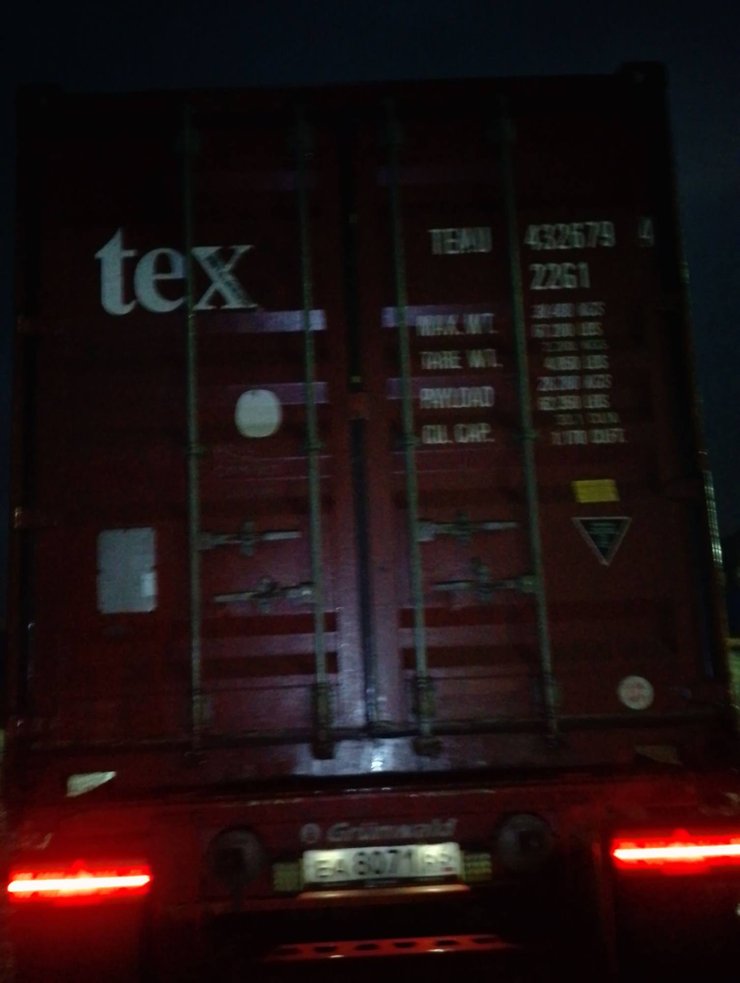 Морской контейнер TEMU4326794