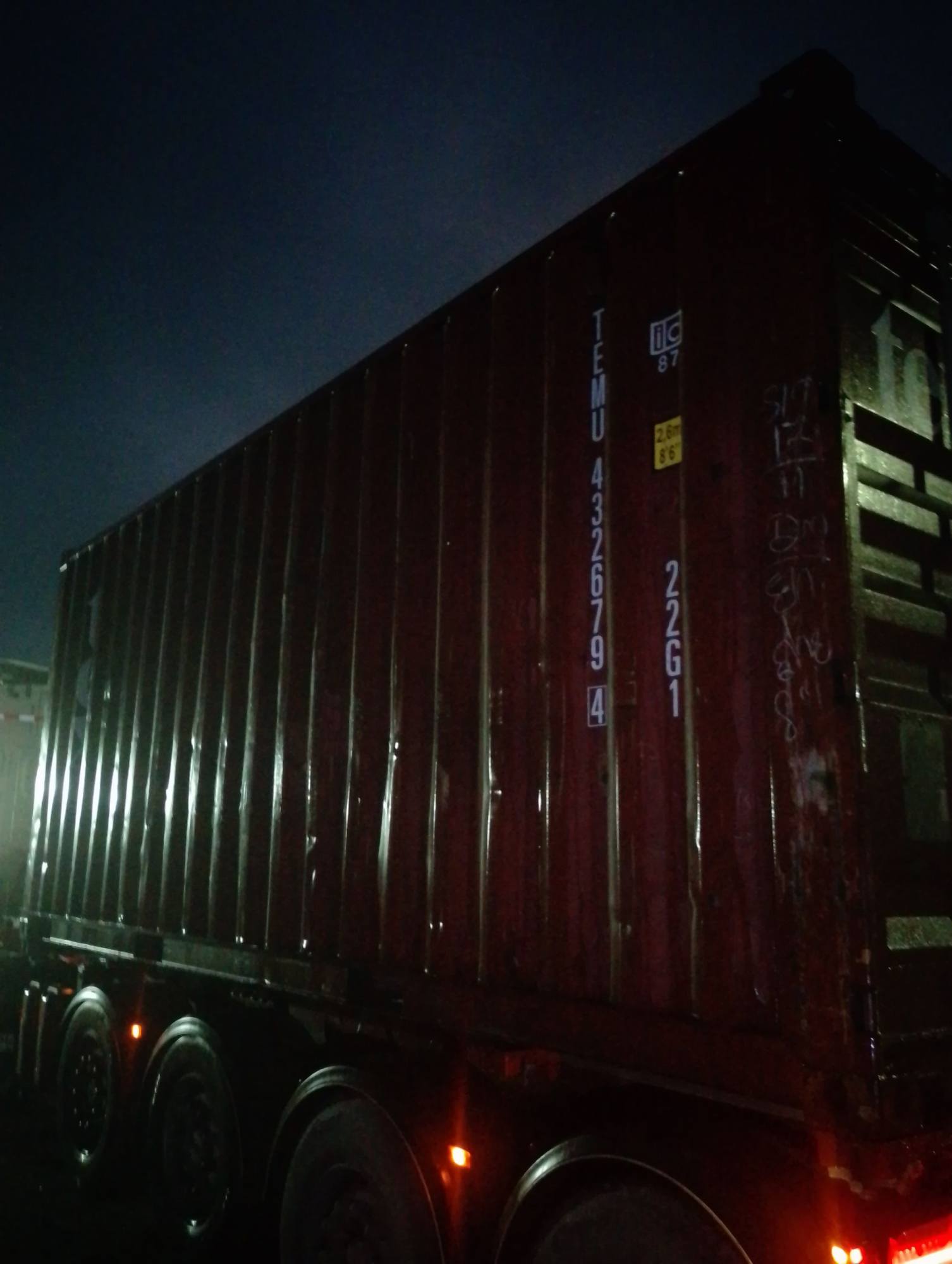 Морской контейнер TEMU4326794