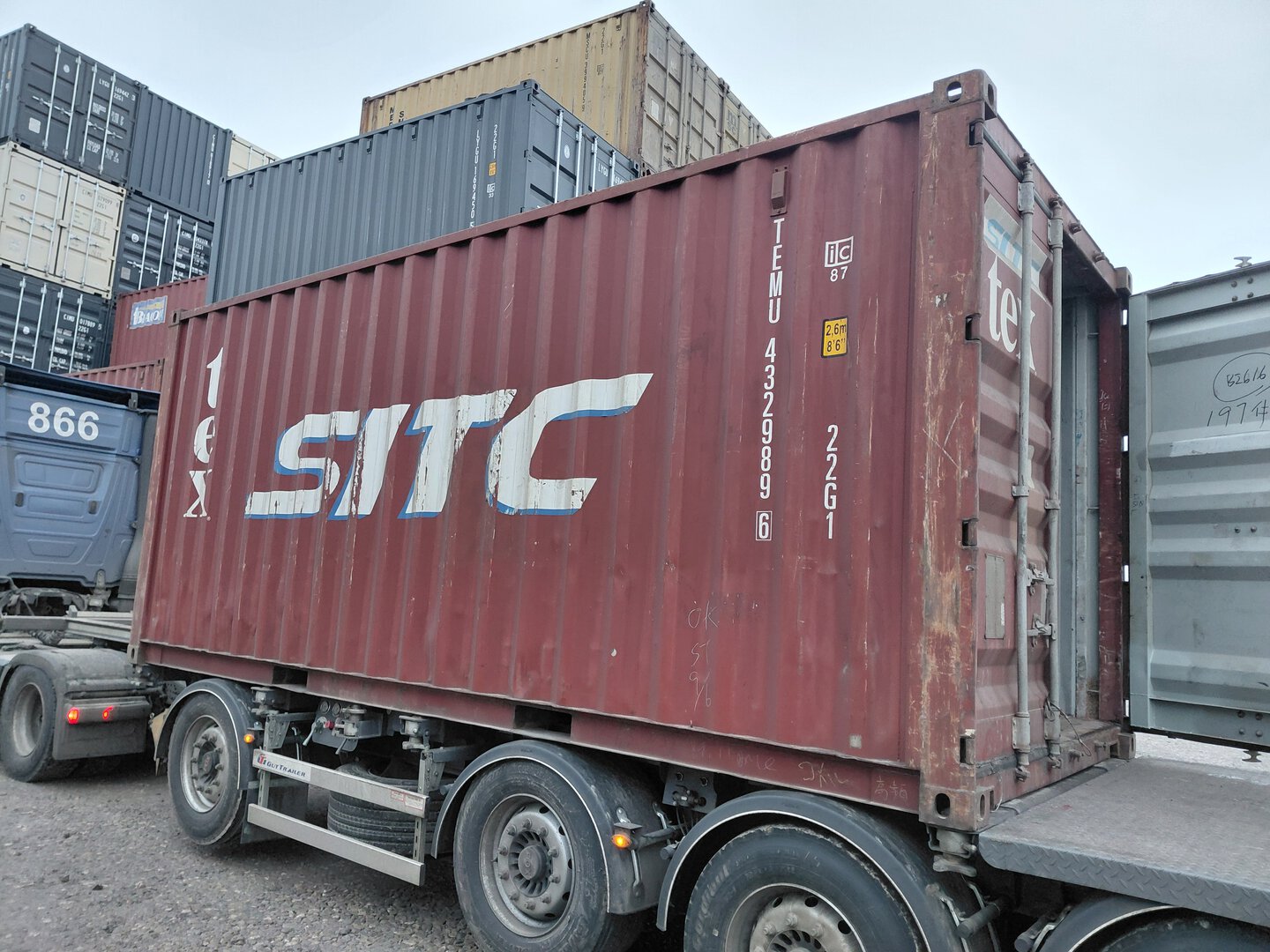 Морской контейнер TEMU4329896