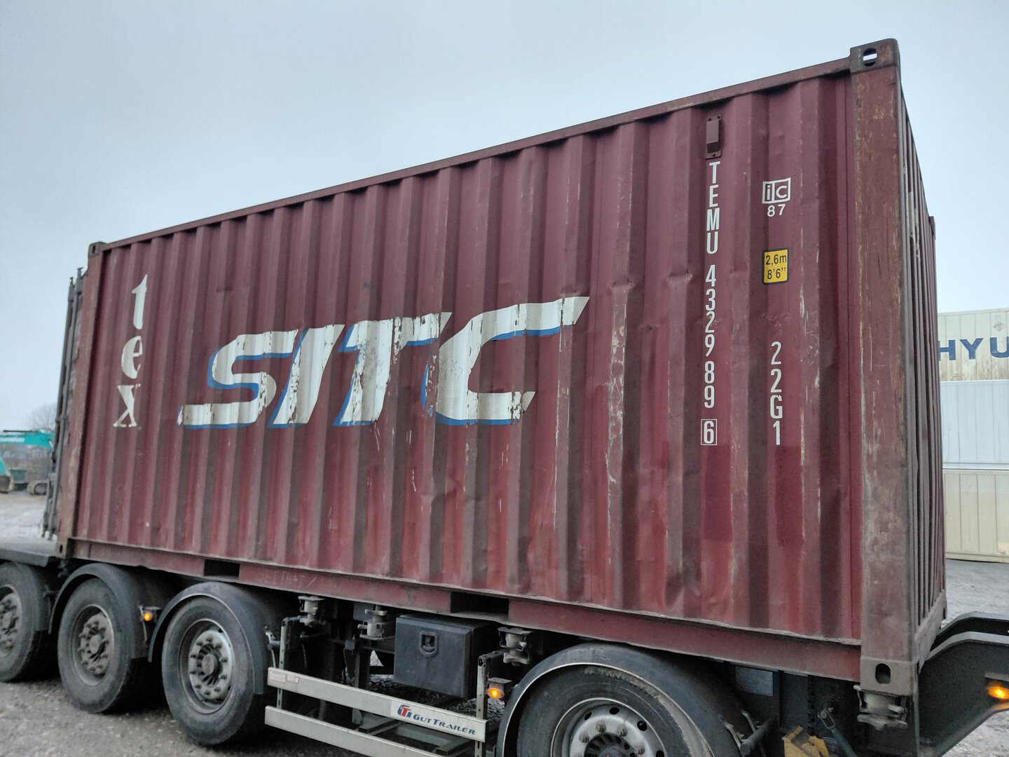 Морской контейнер TEMU4329896