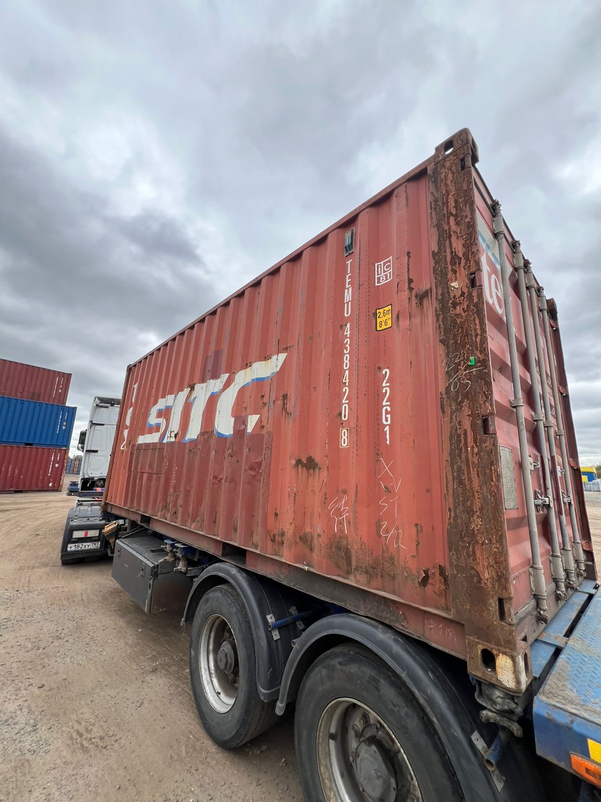 Морской контейнер TEMU4384208