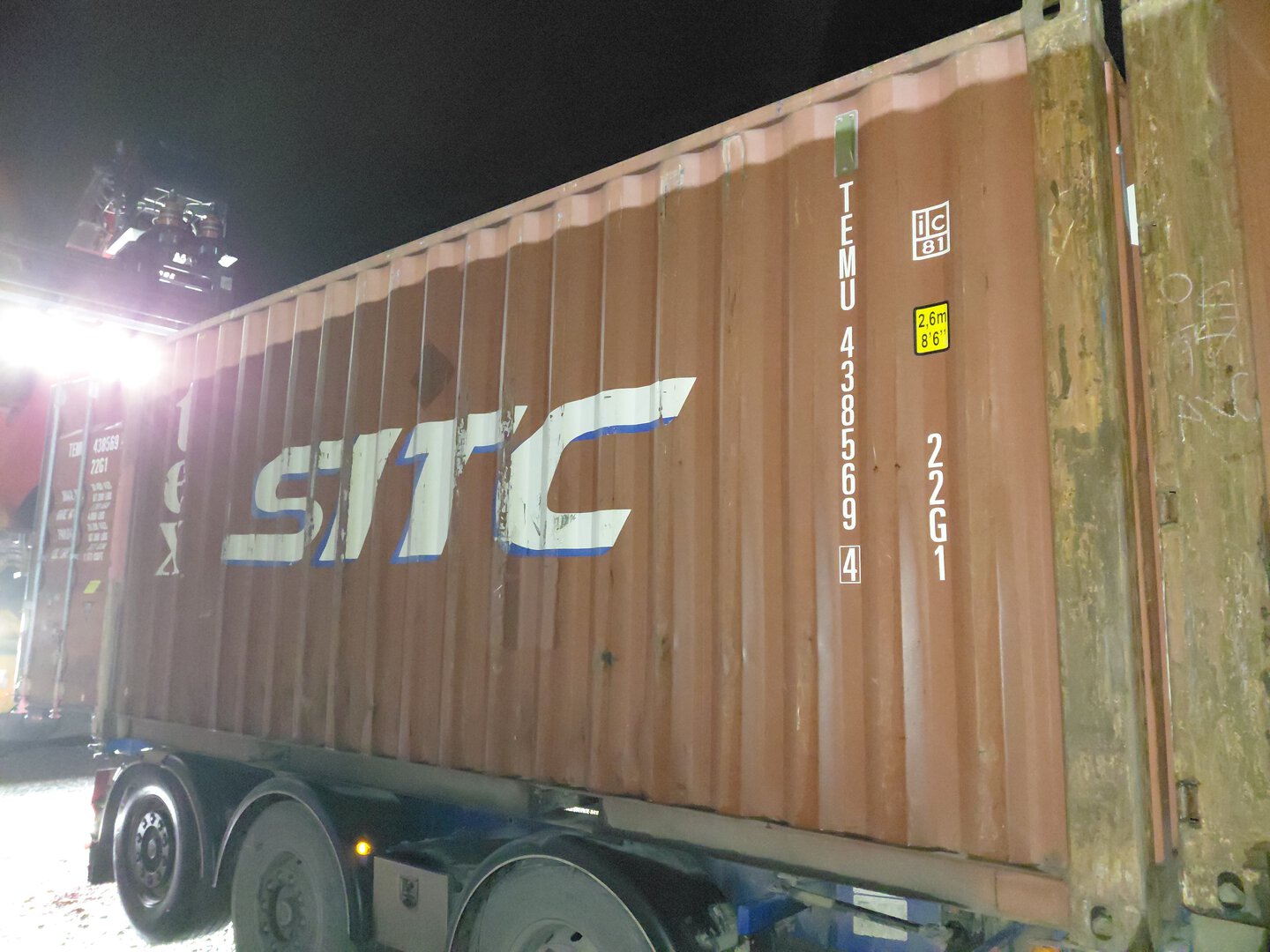 Морской контейнер TEMU4385694