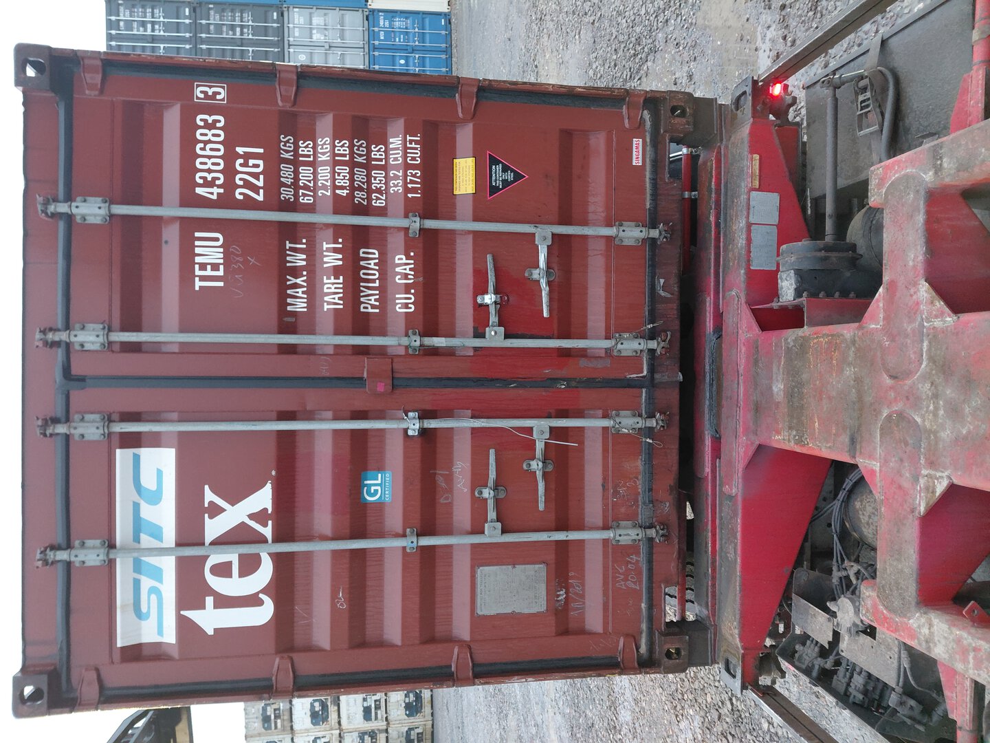 Морской контейнер TEMU4386833