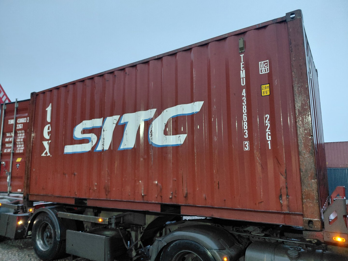 Морской контейнер TEMU4386833