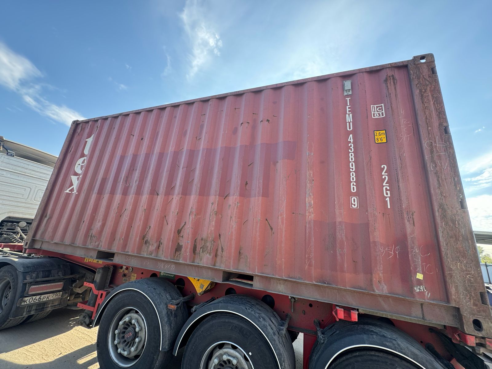 Морской контейнер TEMU4389869