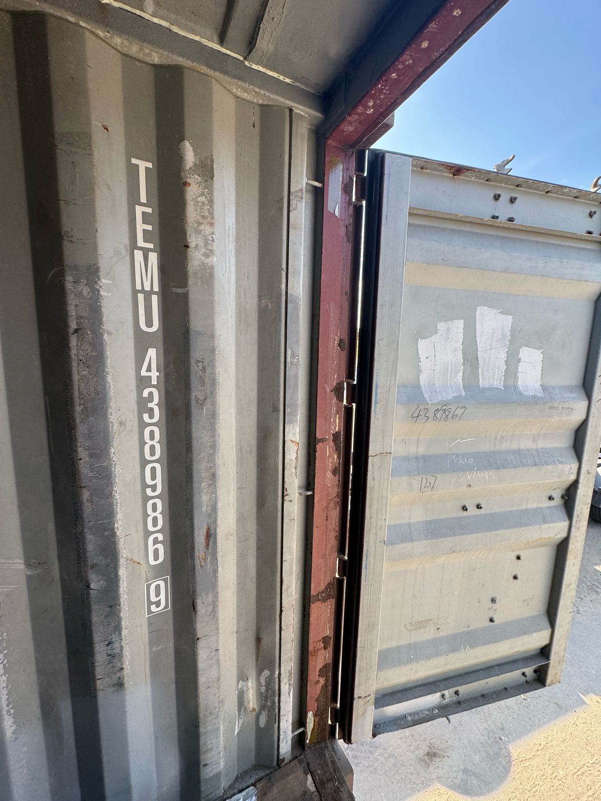 Морской контейнер TEMU4389869