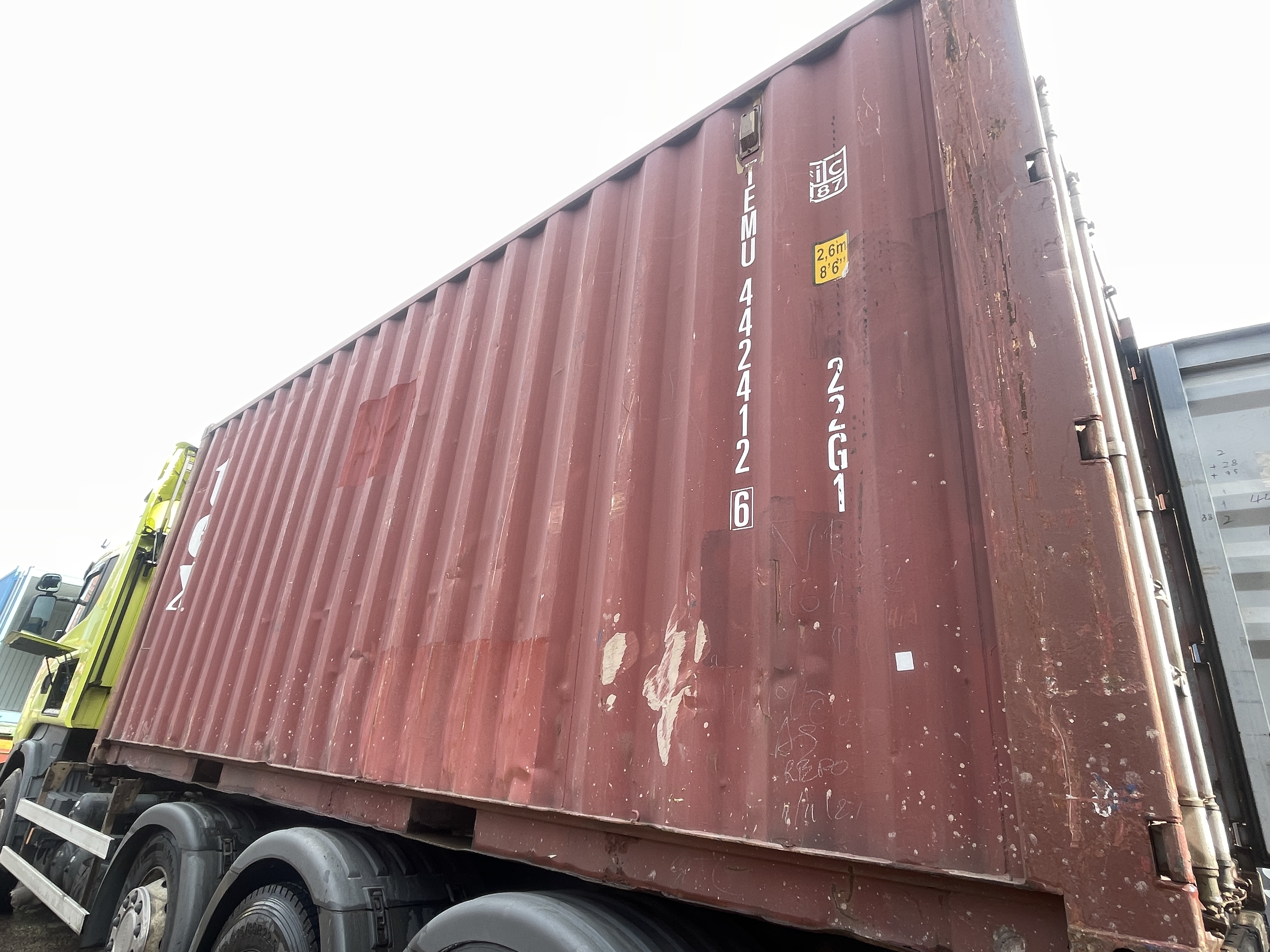 Морской контейнер TEMU4424126