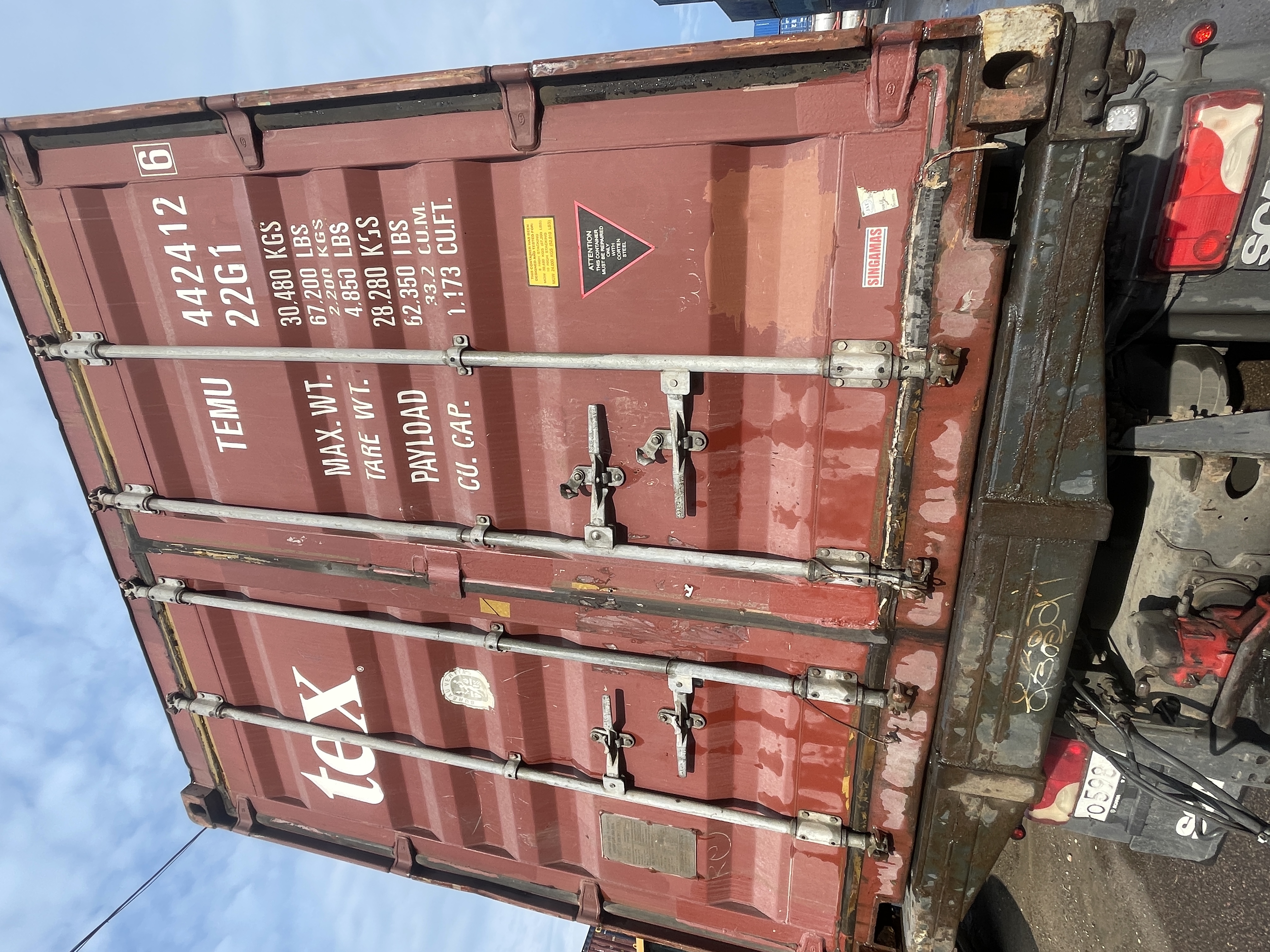 Морской контейнер TEMU4424126