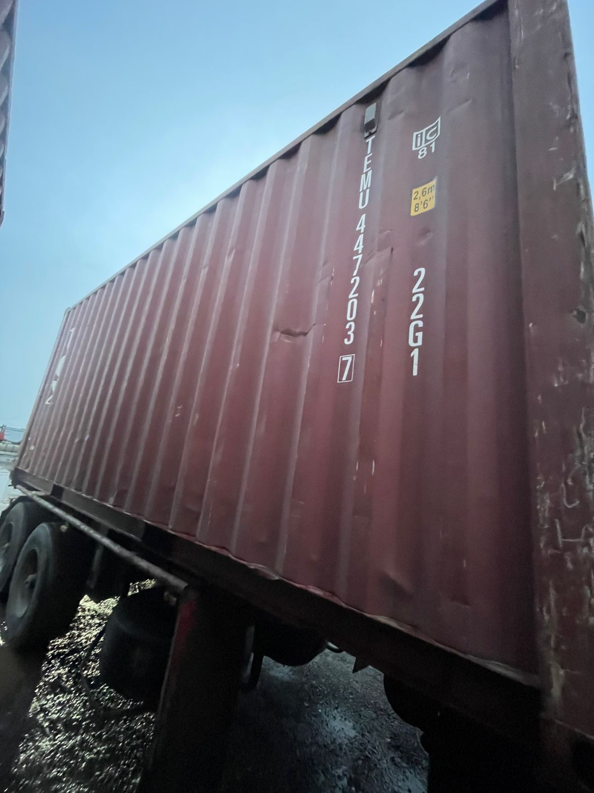 Морской контейнер TEMU4472037