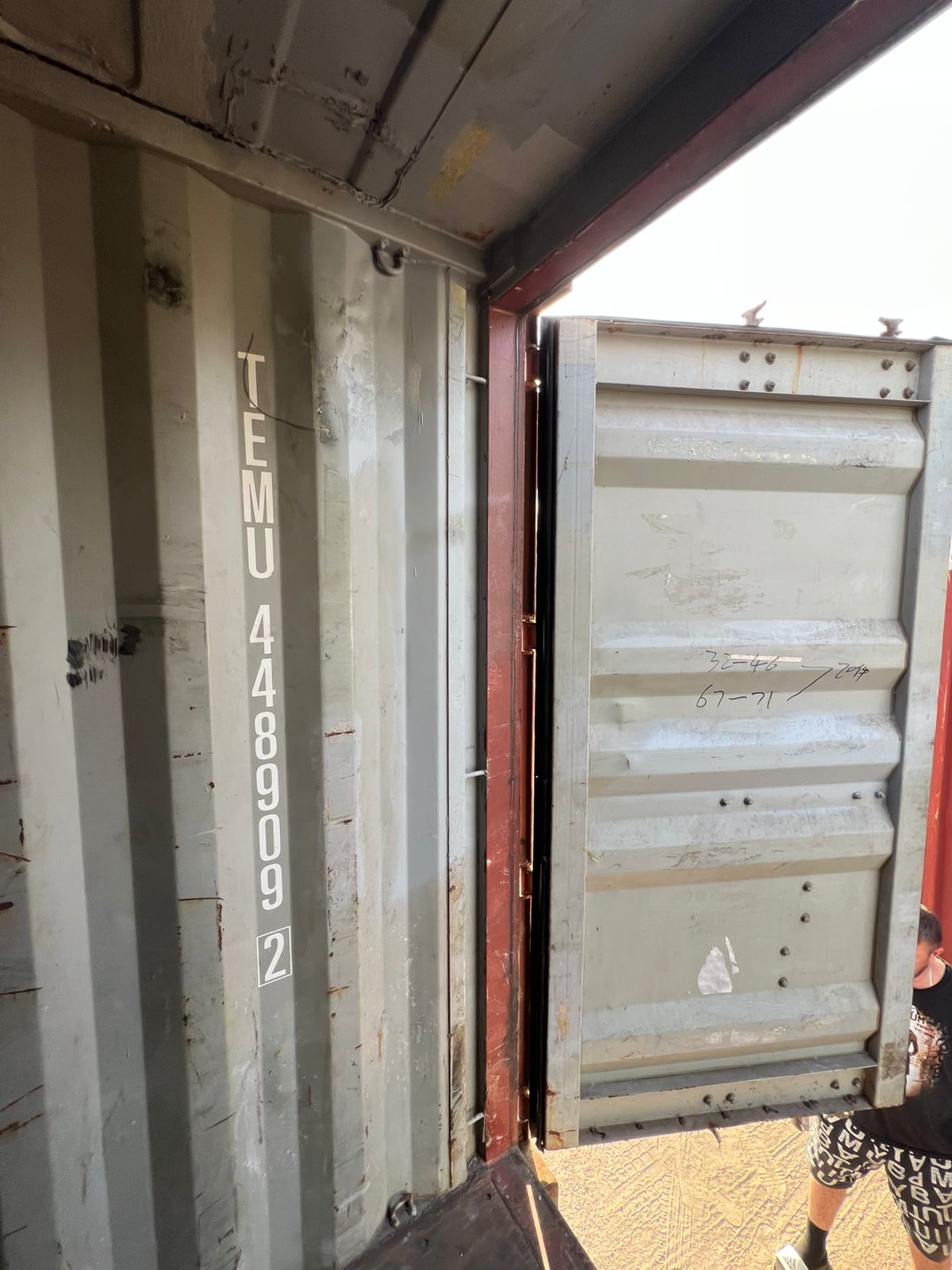 Морской контейнер TEMU4489092