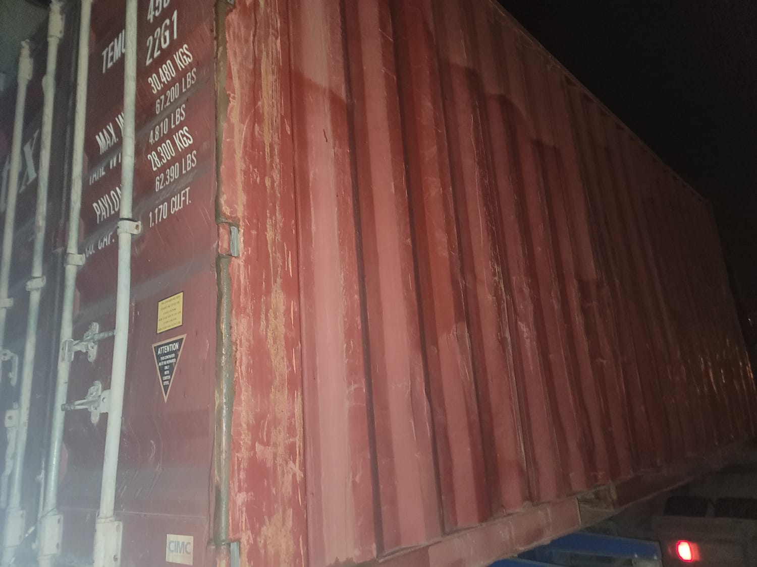 Морской контейнер TEMU4563672