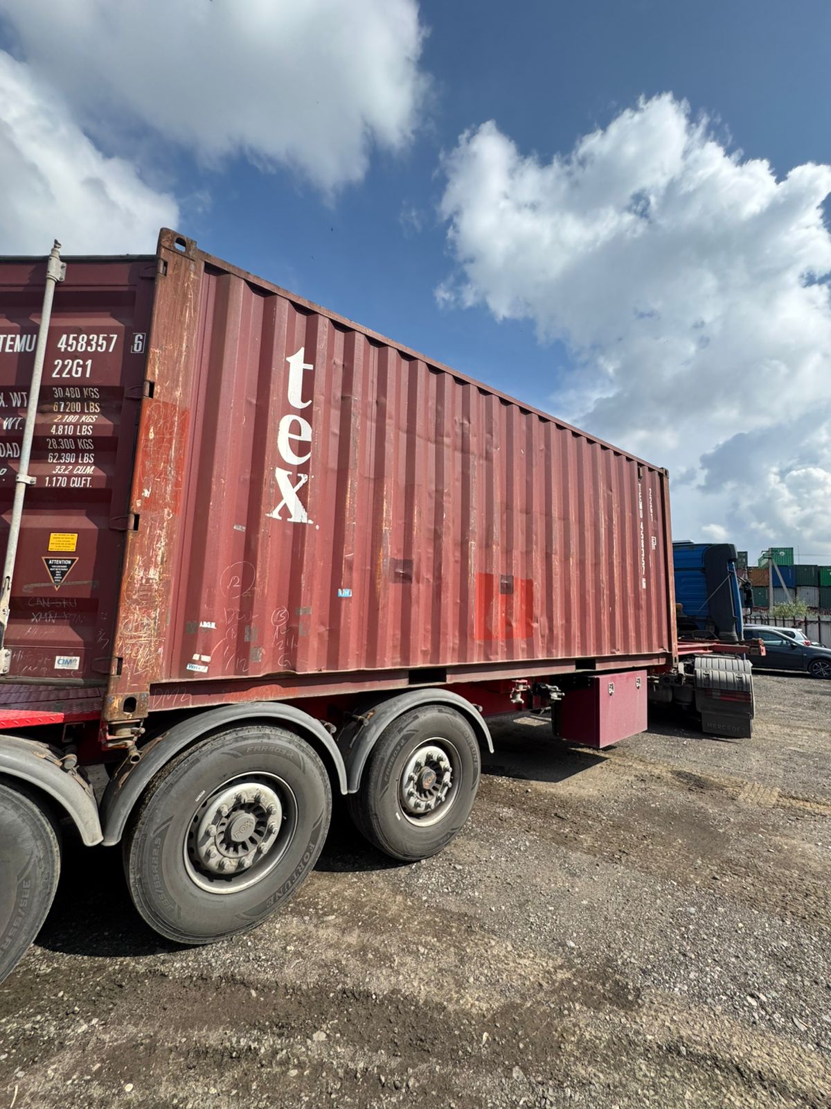 Морской контейнер TEMU4583576